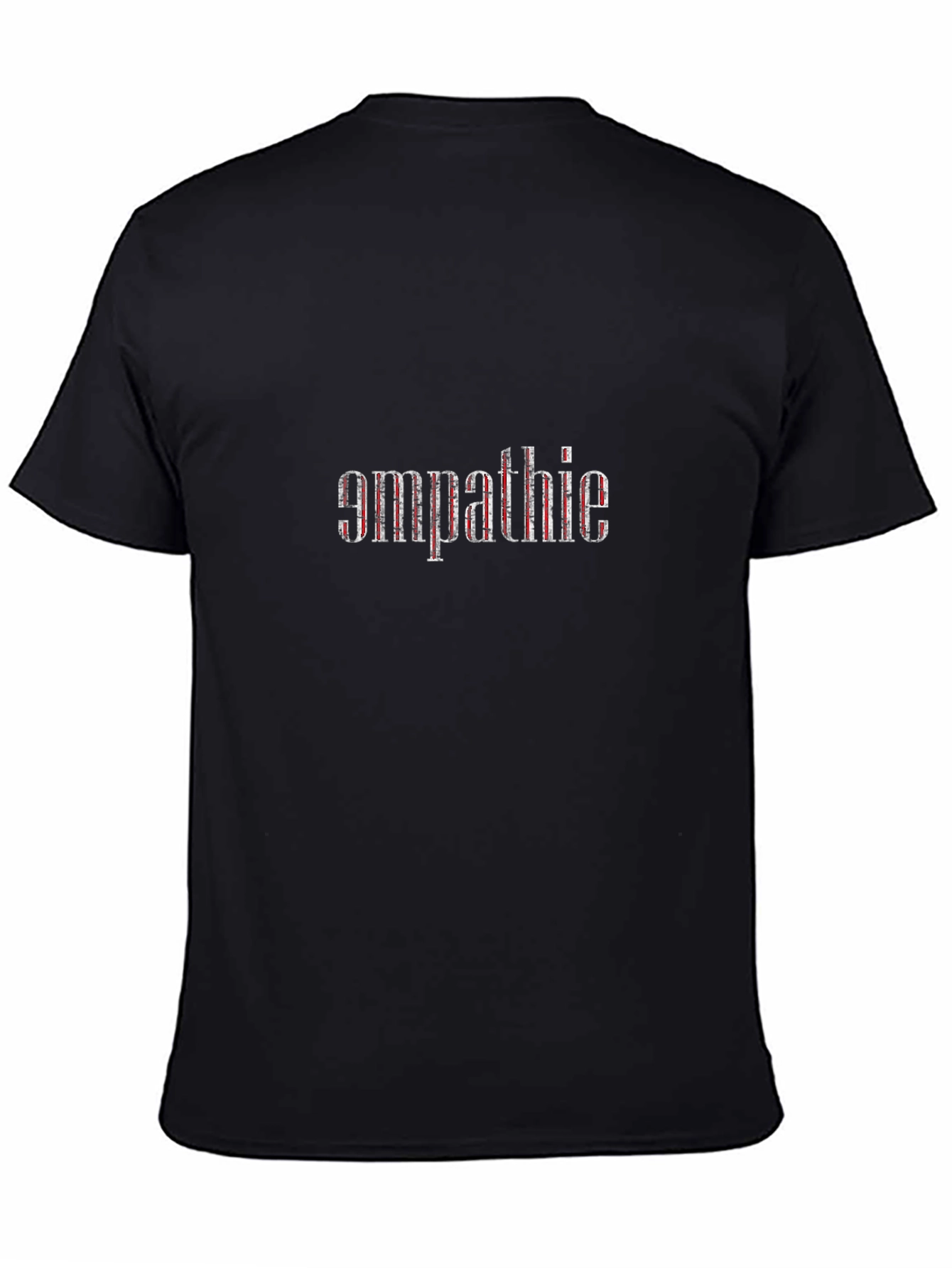 Black Empathie Graphic Tee - Stylish Comfort view 4