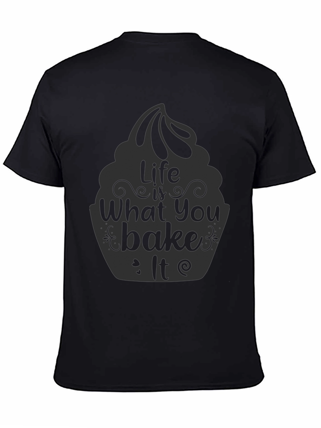 Black Life is What You Bake It T-Shirt view 4