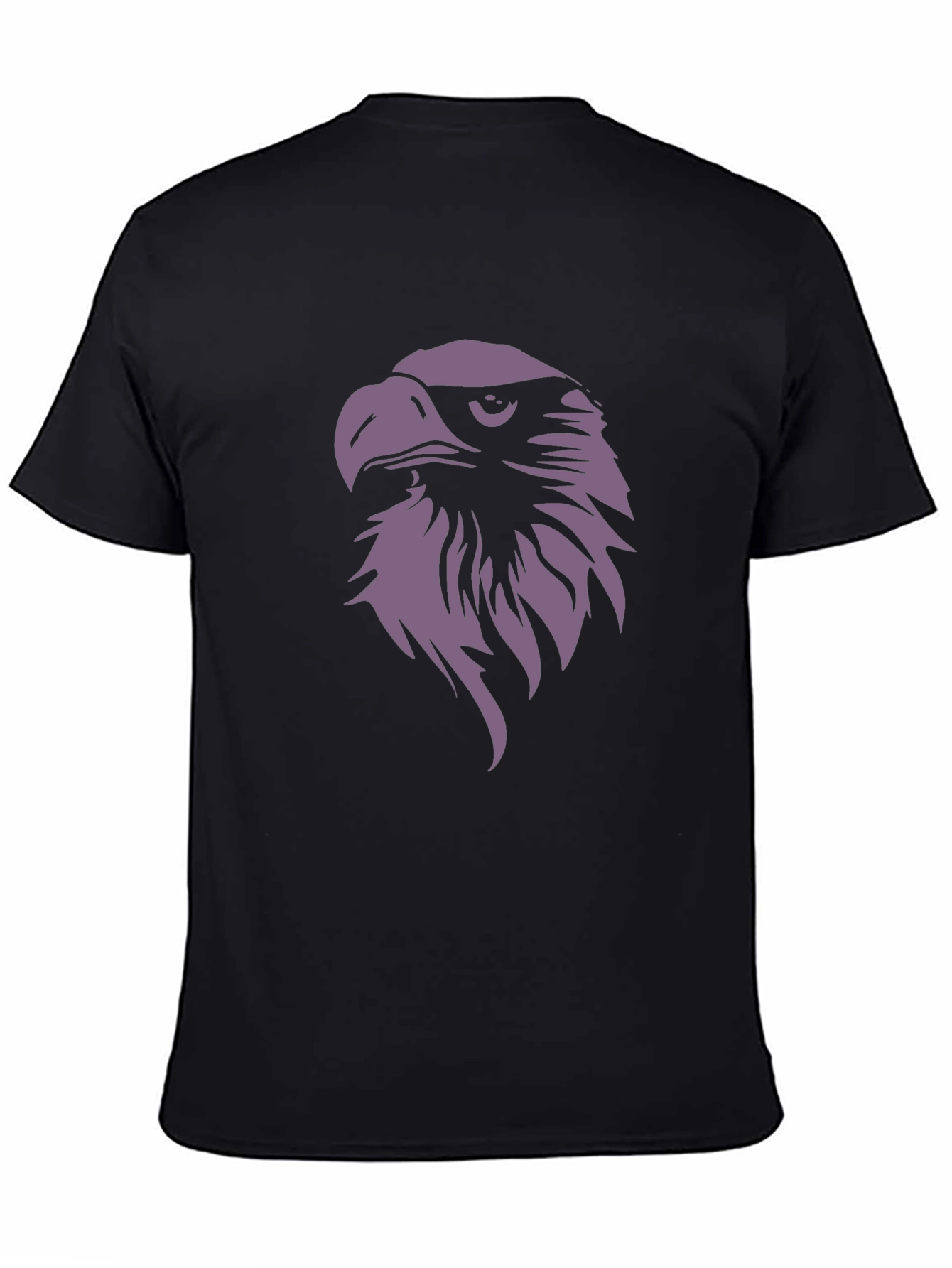 Black Eagle Graphic Tee - Men's Black T-Shirt view 4