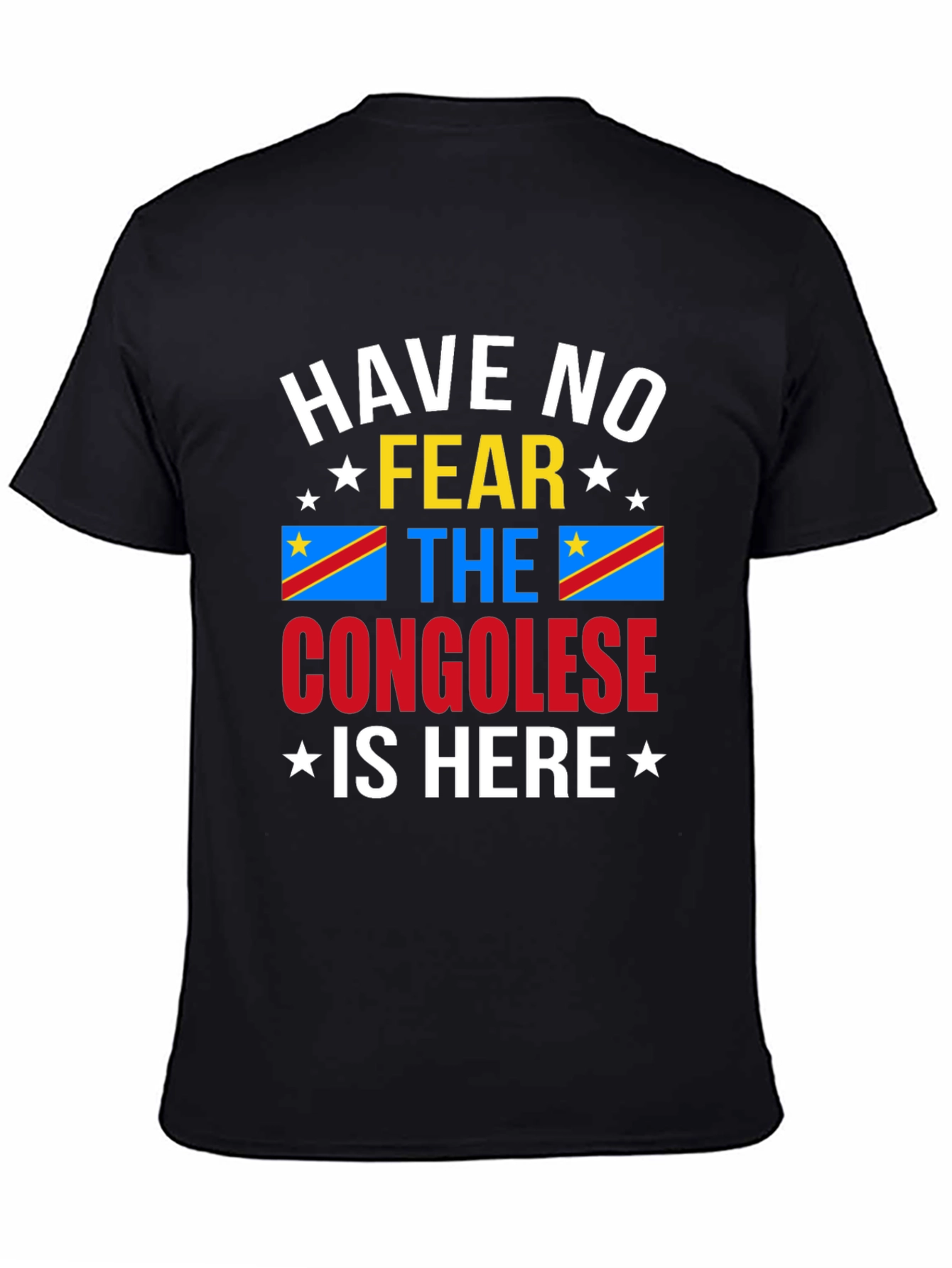Have No Fear The Congolese is Here Graphic Tee - 4