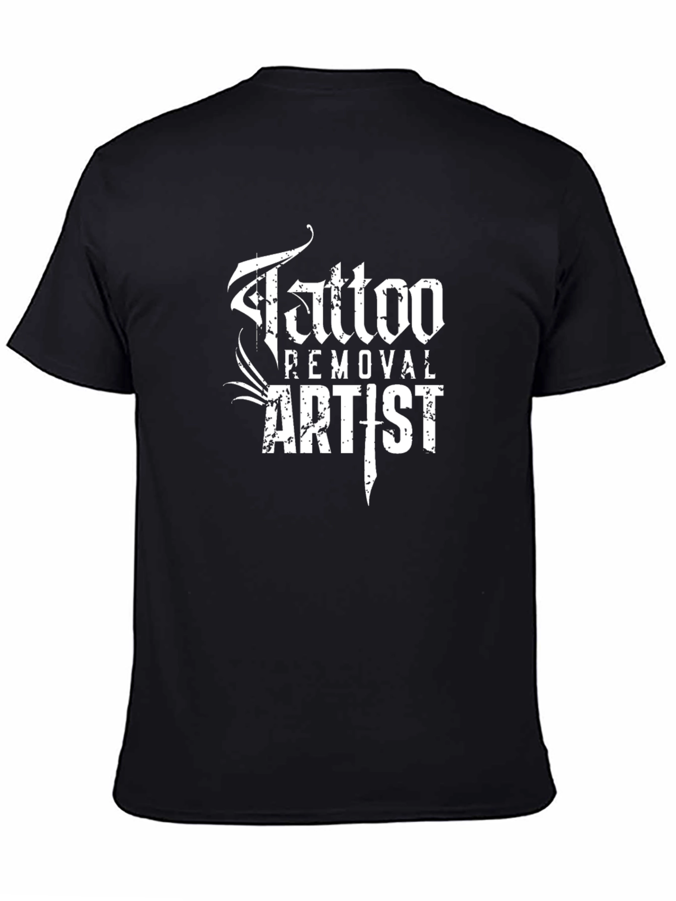 Tattoo Removal Artist Graphic Tee - Black - 4