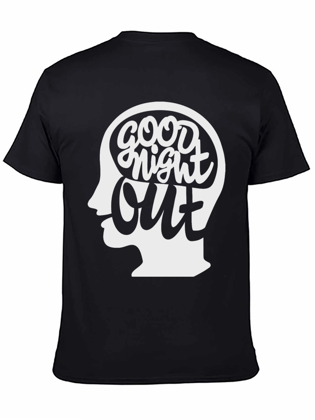 Black Good Night Out Graphic Tee view 4