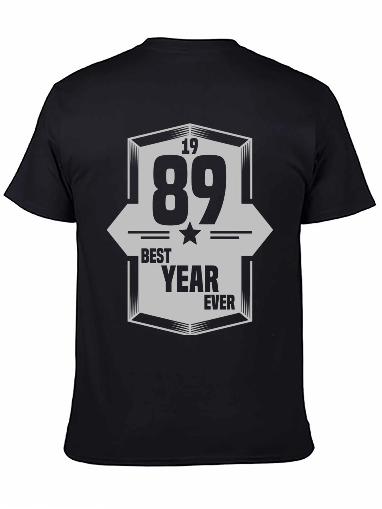 Black 1989 Best Year Ever Graphic Tee view 4