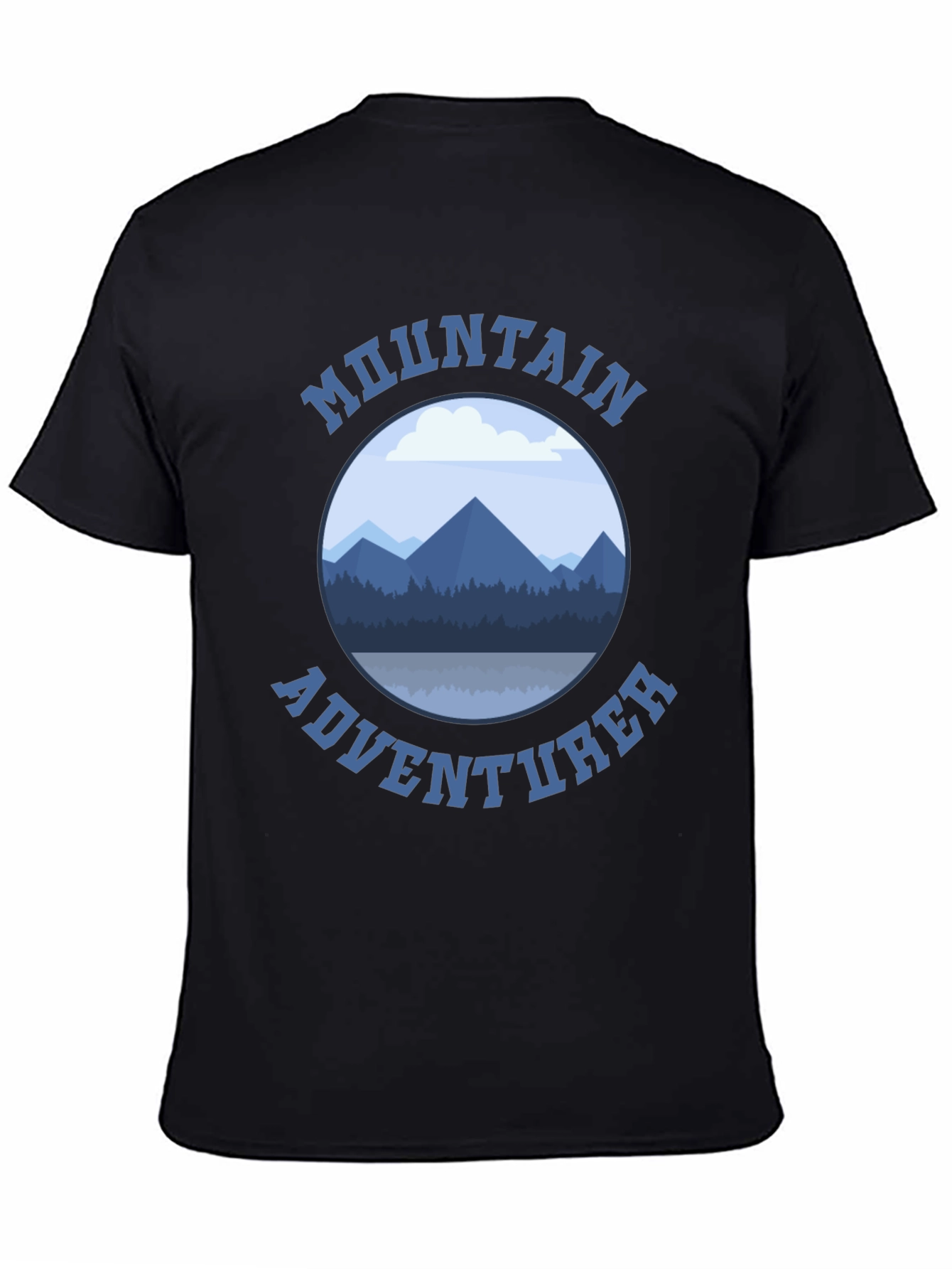 Black Mountain Adventurer Graphic Tee - Black view 4