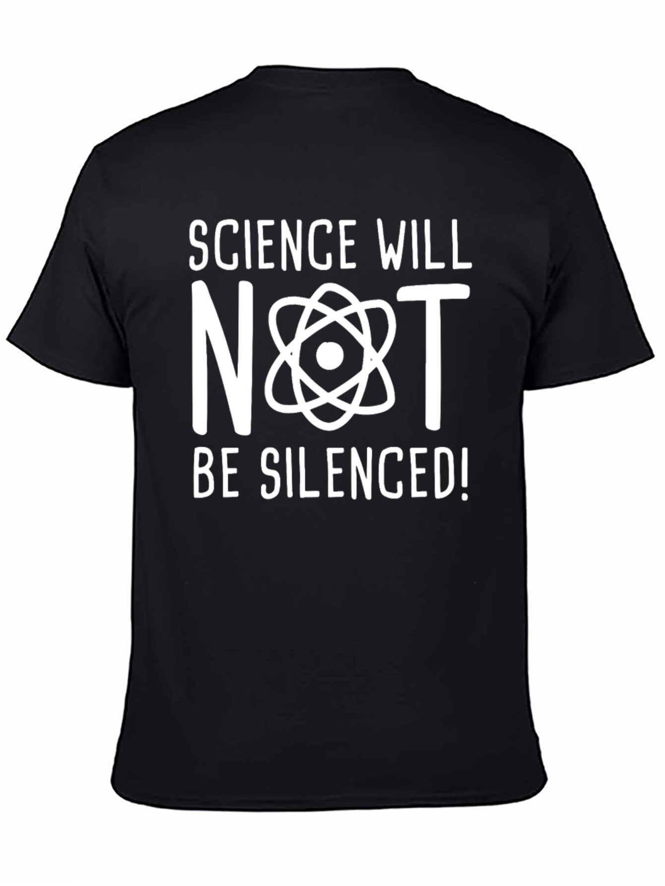 Black Science Will Not Be Silenced T-Shirt view 4