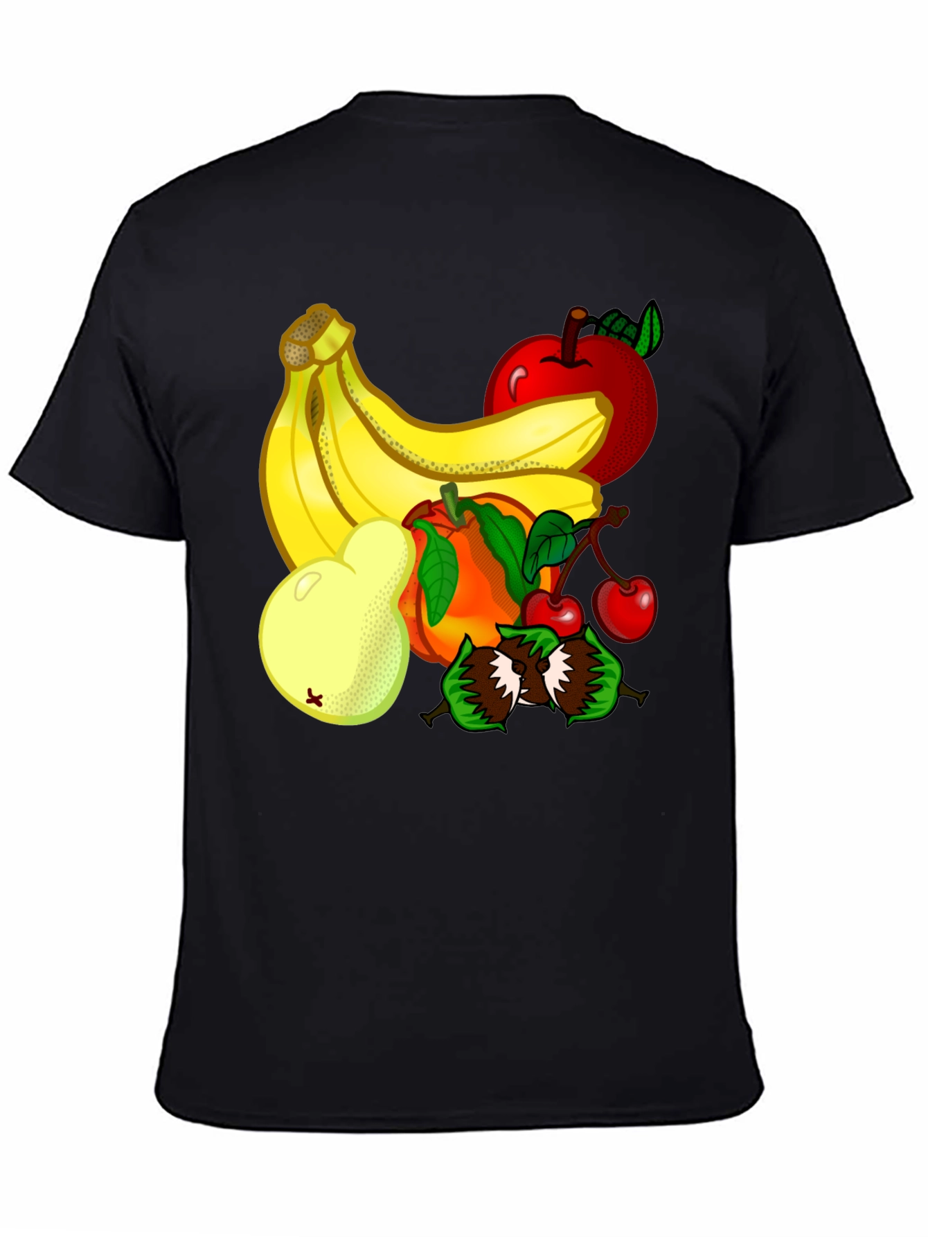 Black Fruitful Fun Black Tee view 4