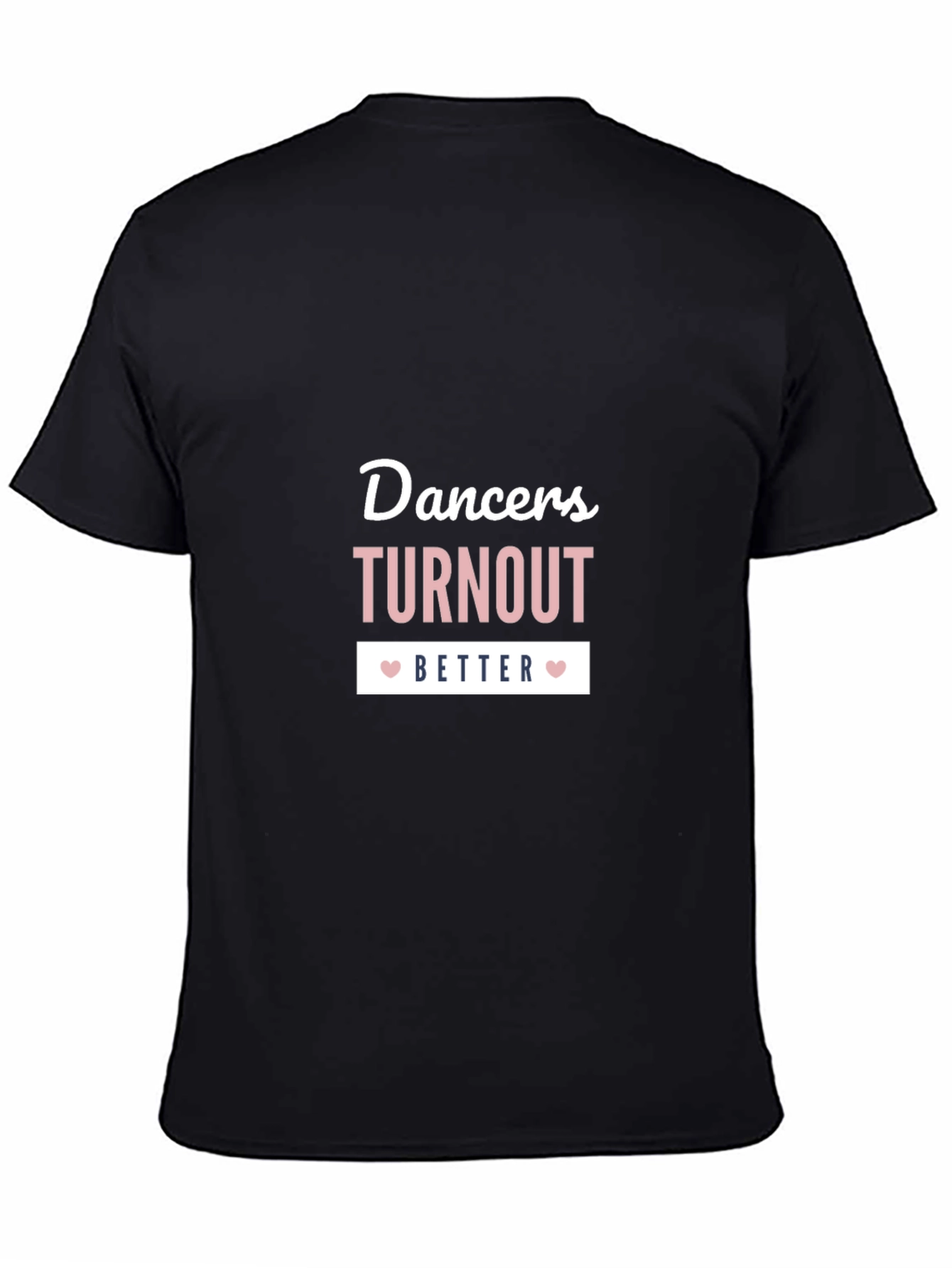 Black Dancers Turnout Better Black Graphic Tee view 4