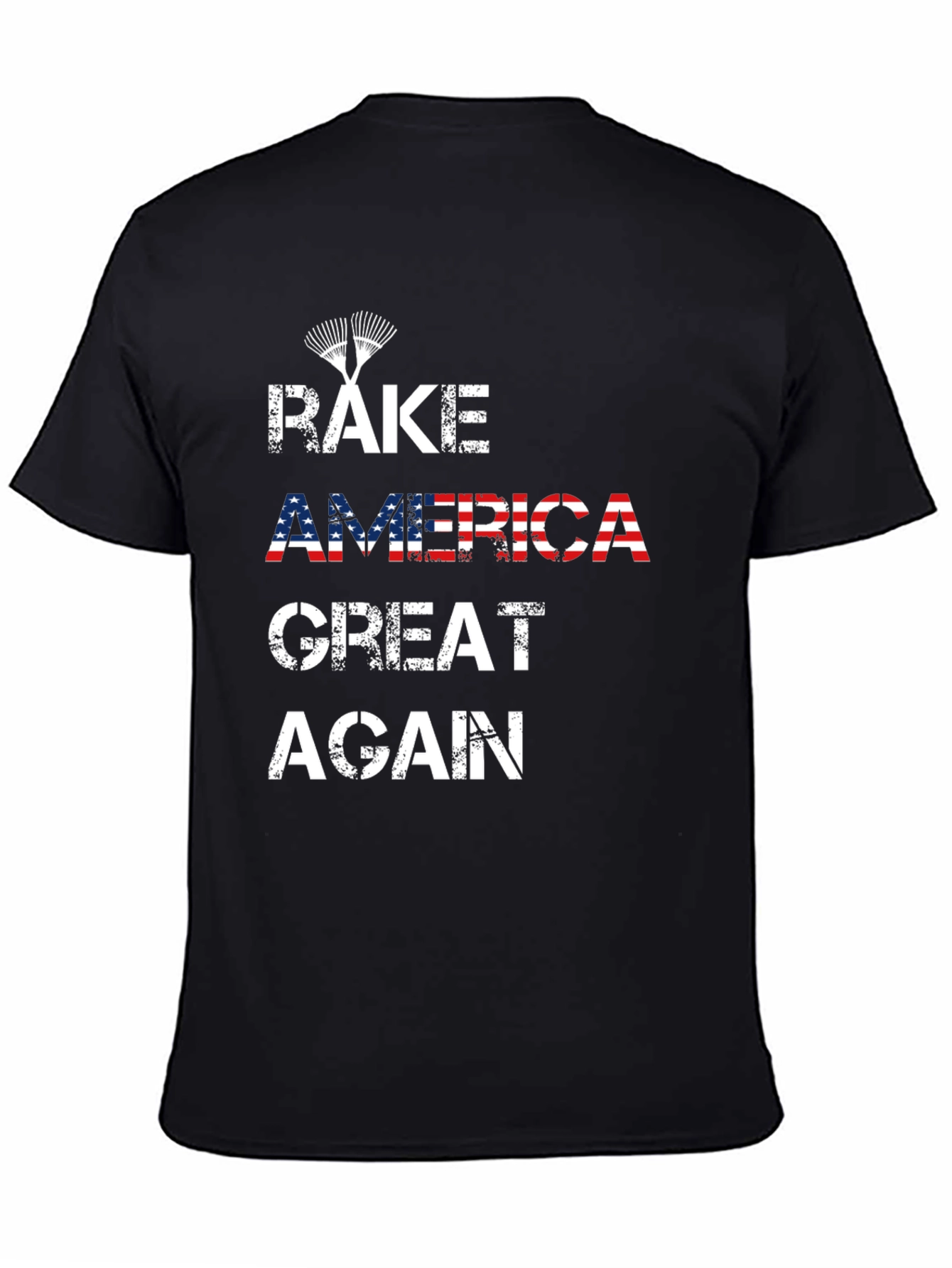 Black Rake America Great Again T-Shirt Political view 4