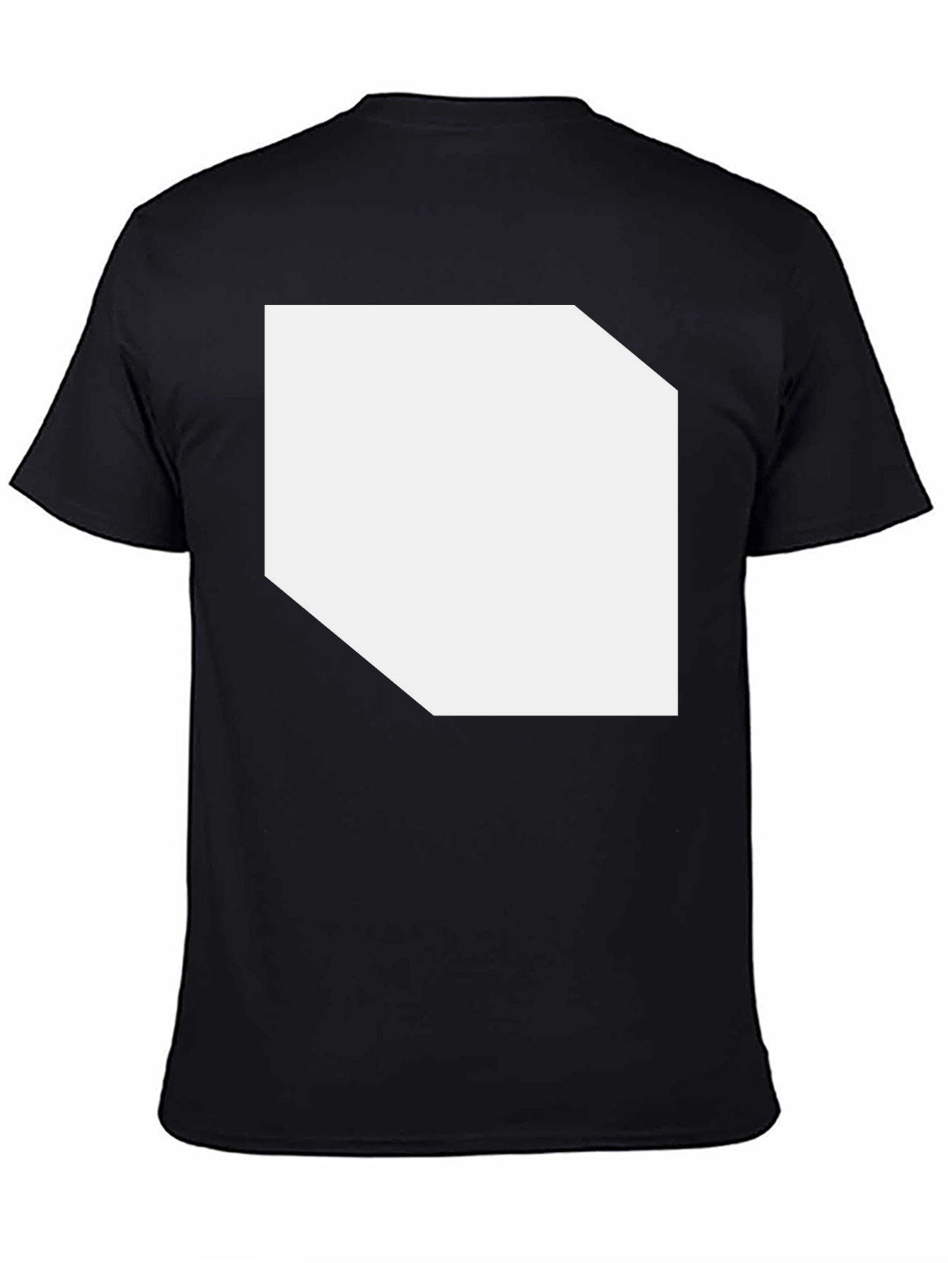 Black Classic Black Crew Neck T-Shirt view 4