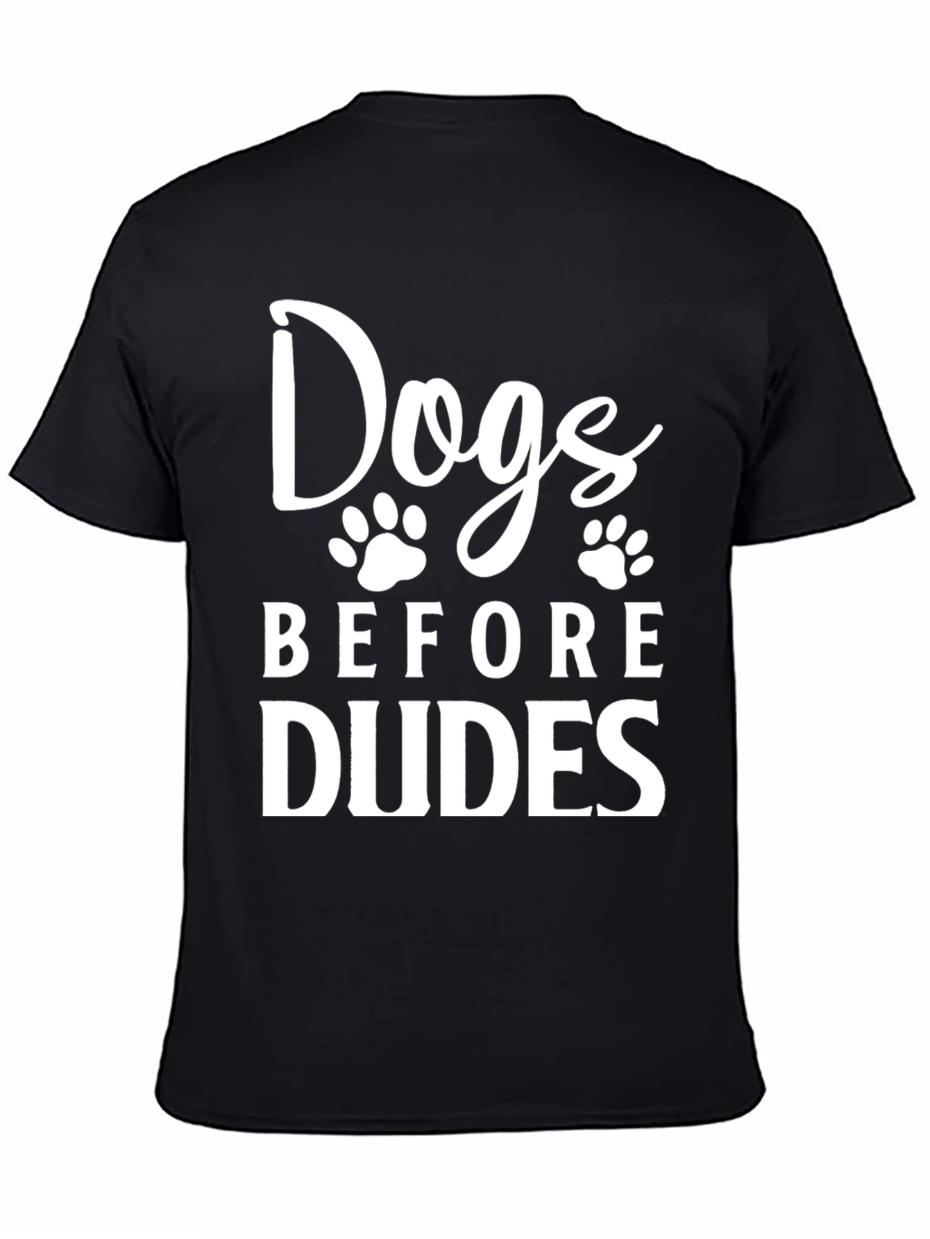 Dogs Before Dudes Graphic Tee - 4