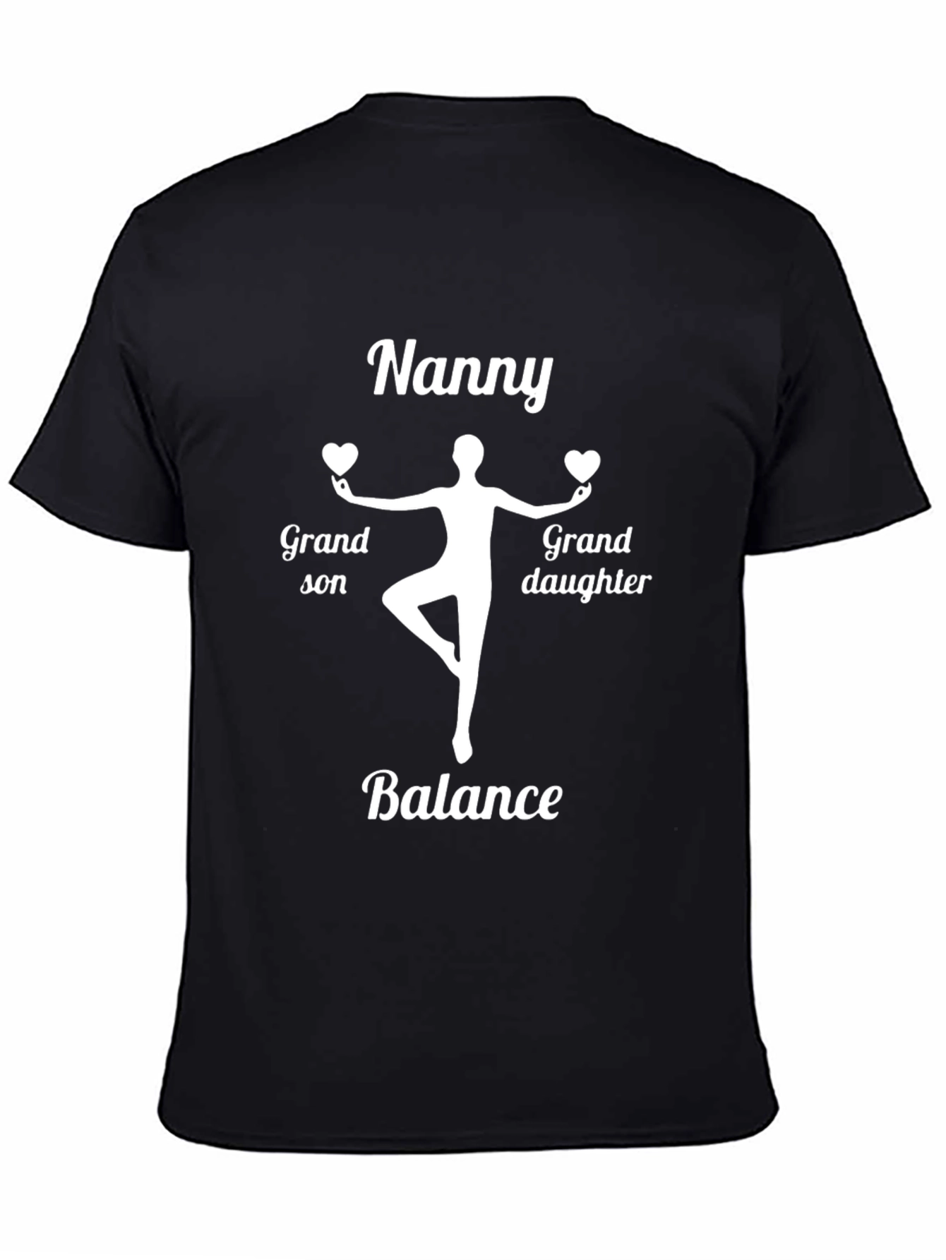 Nanny Balance Grandson Granddaughter T-Shirt - 4