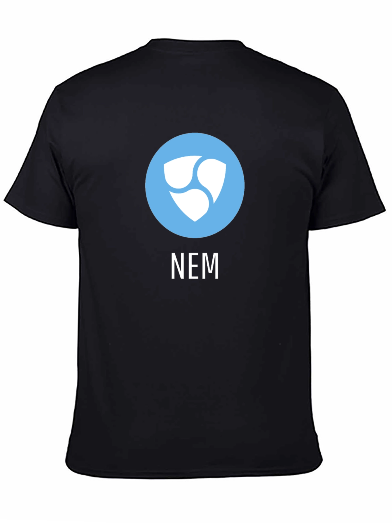 Black NEM Crypto Black T-Shirt view 4