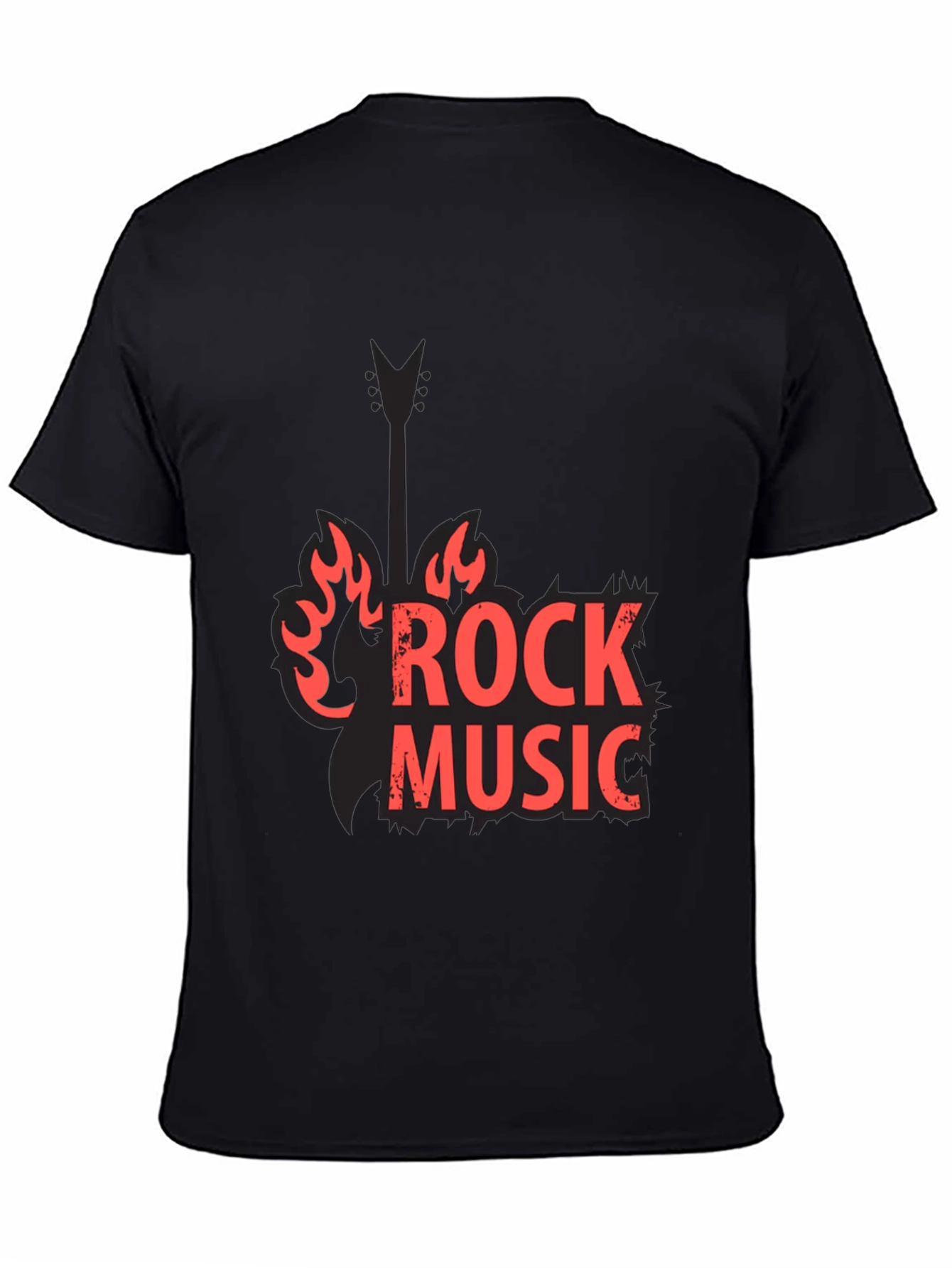 Black Rock Music Black Graphic Tee view 4