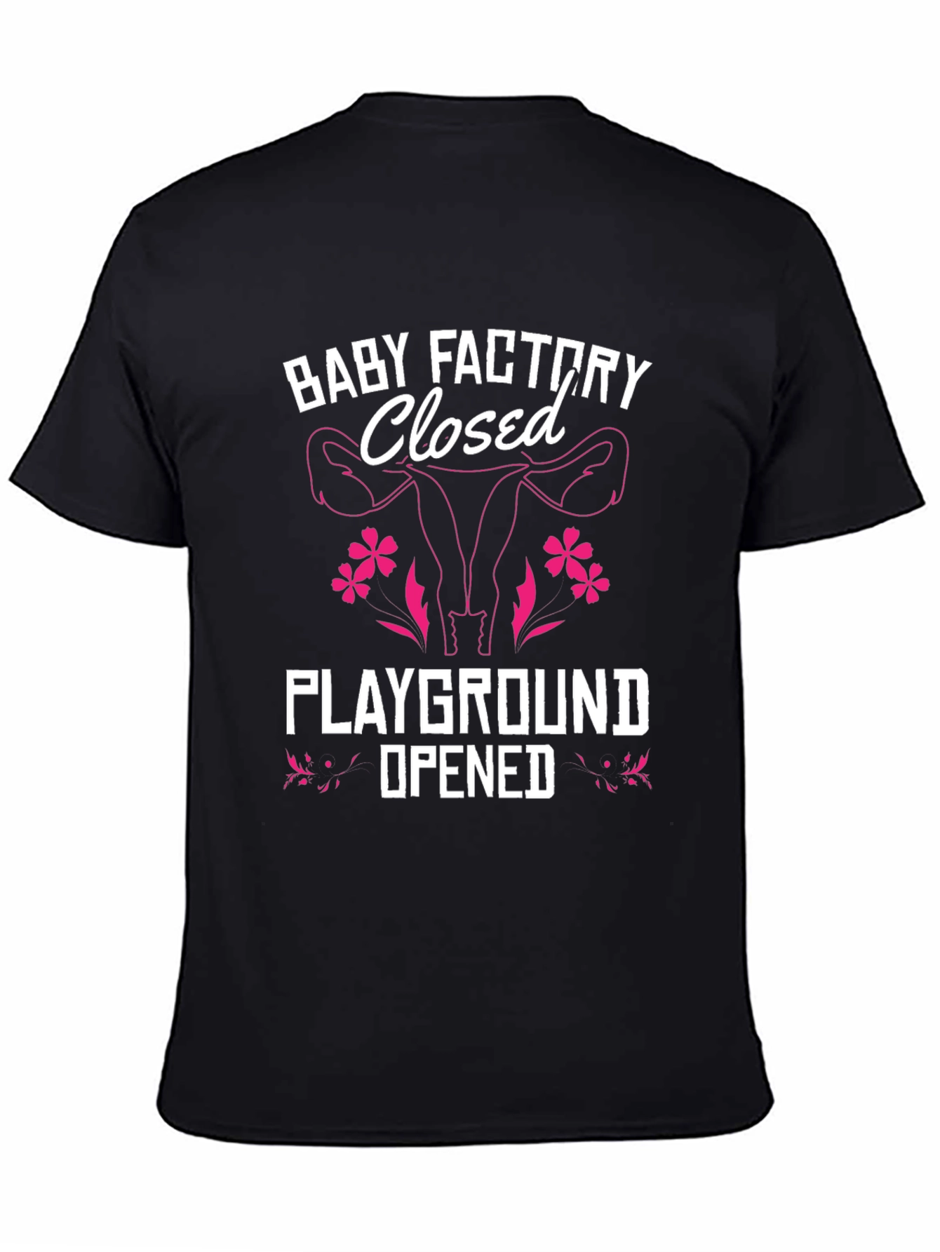 Black Baby Factory Closed T-Shirt view 4
