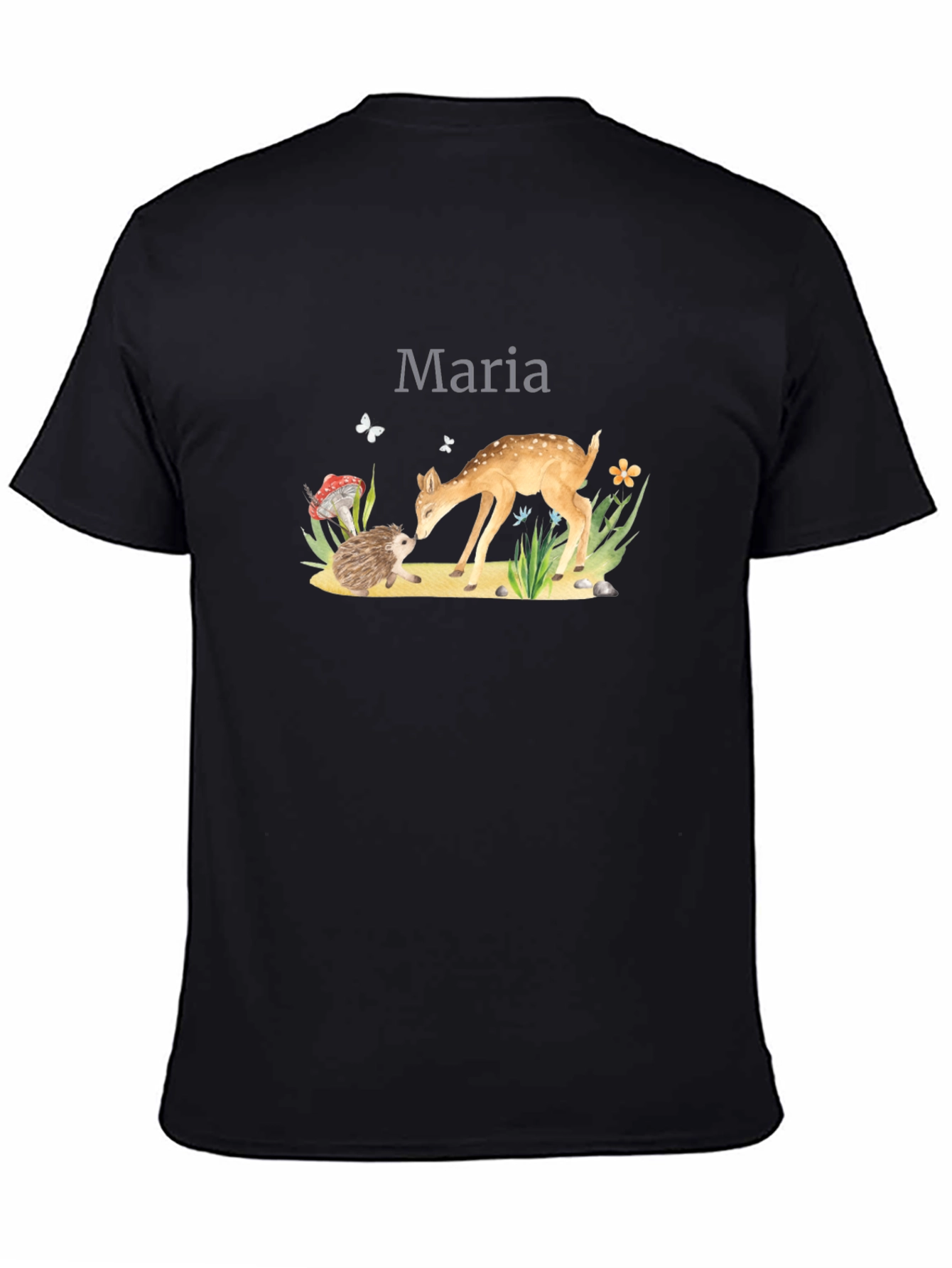Black Maria's Forest Friends Graphic Tee view 4