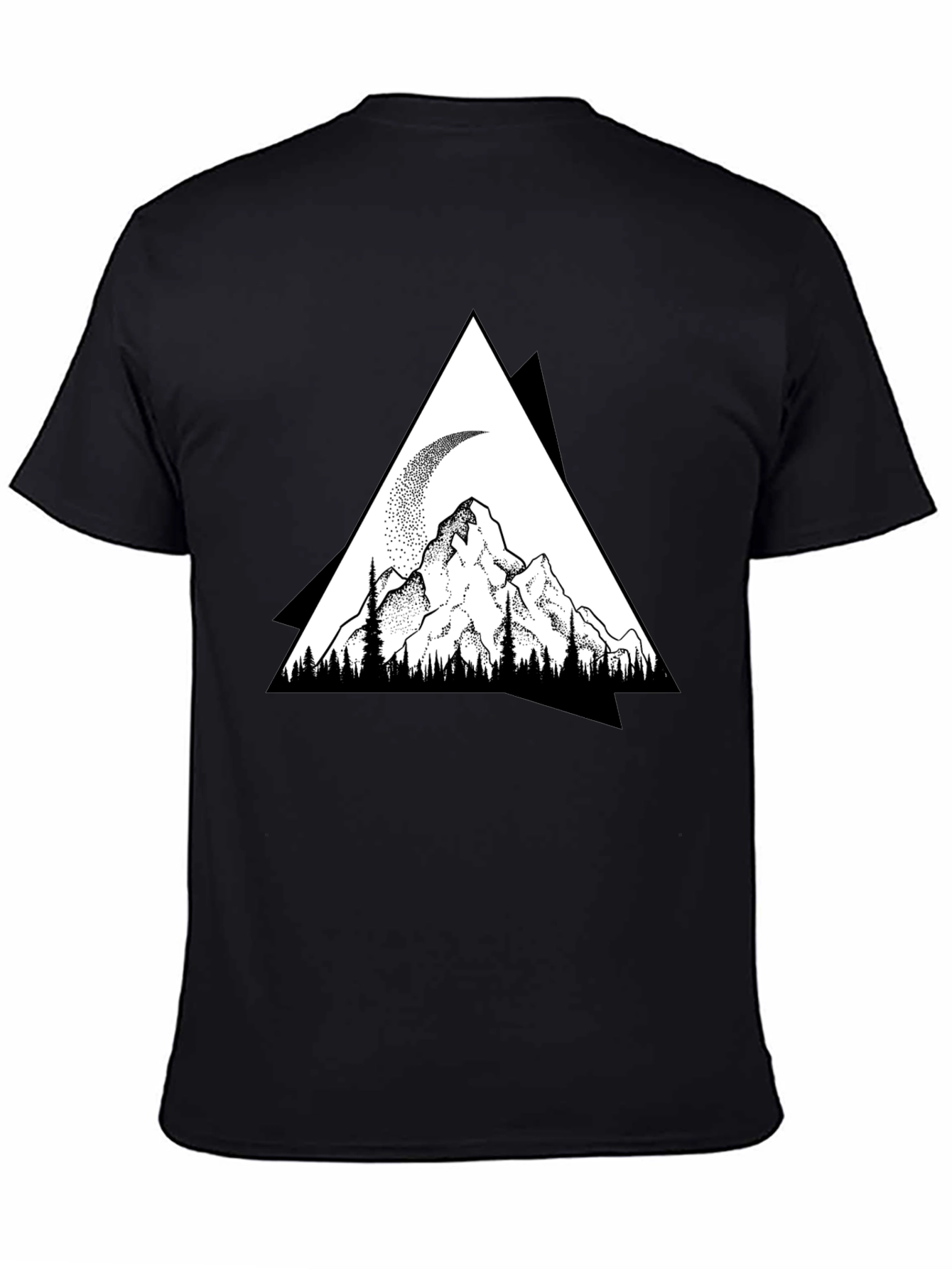 Black Mountain Moon Graphic Tee view 4