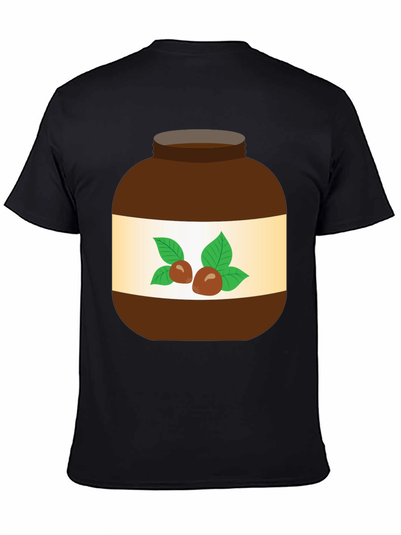 Nutella Jar Graphic T-Shirt - Fun Foodie Tee - 4