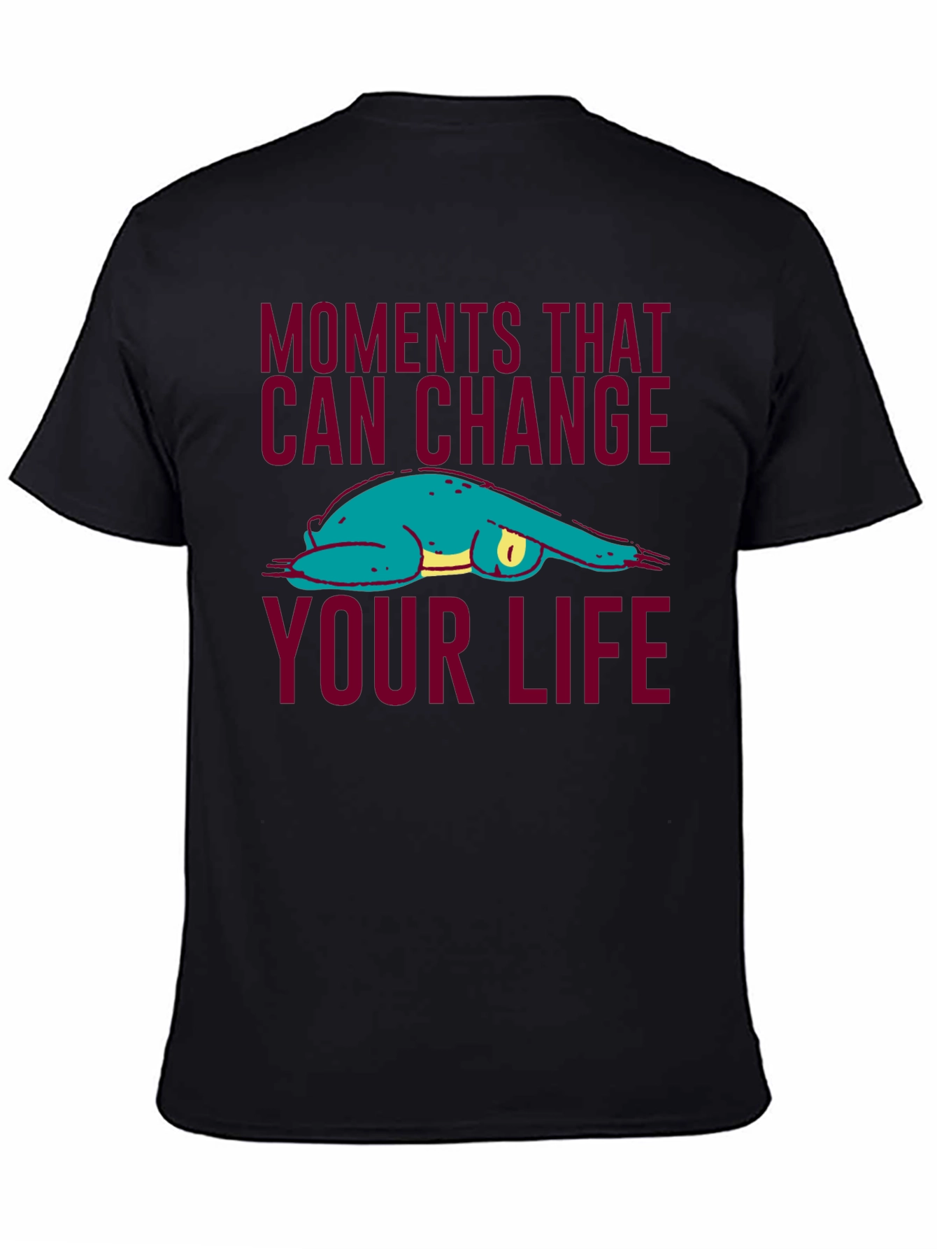 Black Moments That Can Change Your Life Sloth T-Shirt view 4