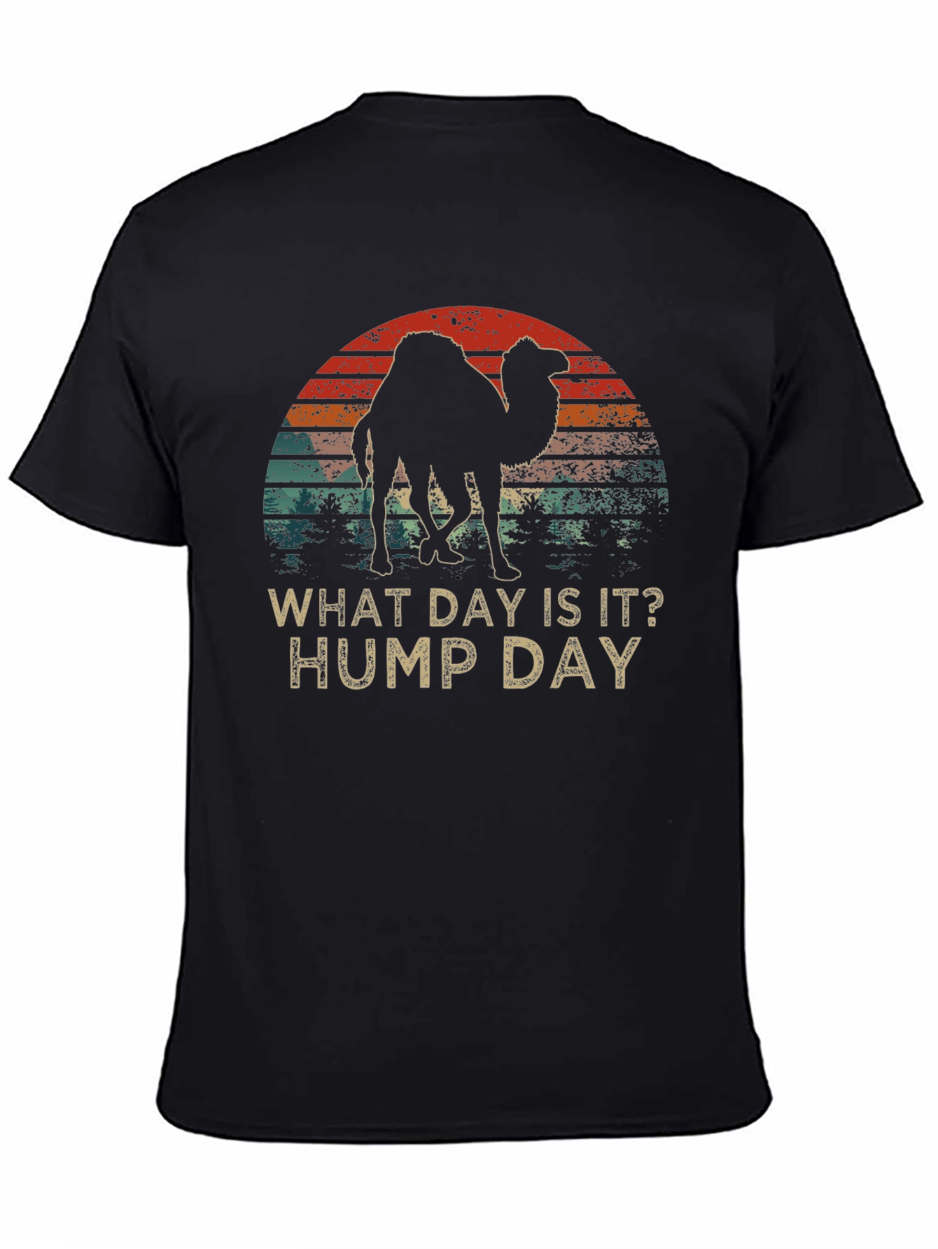Black Hump Day Camel T-Shirt view 4