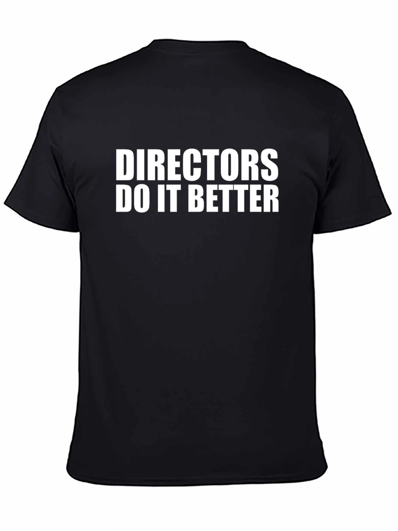 Black Directors Do It Better Black T-Shirt view 4