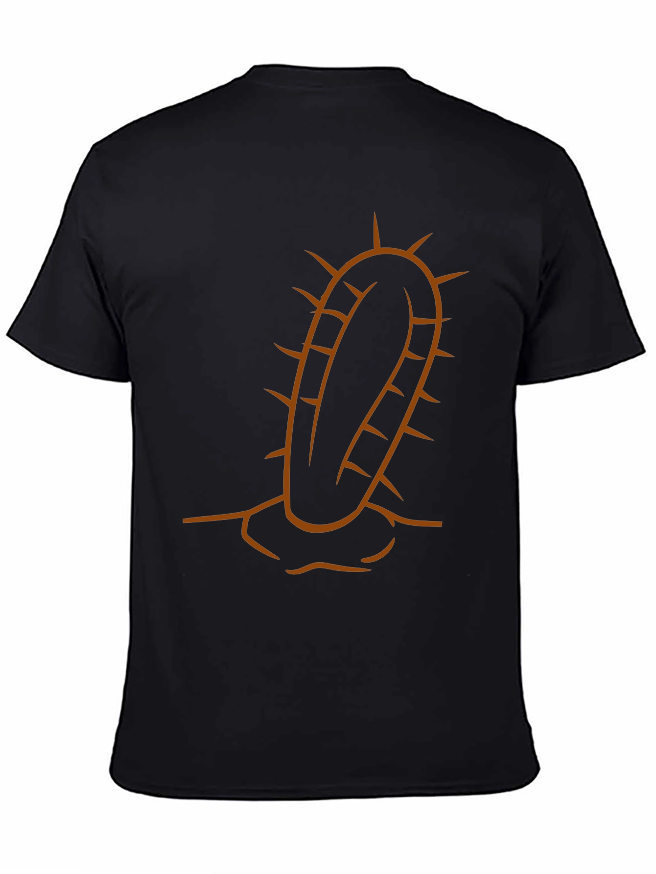 Black Cactus Graphic Tee - Unique Desert Style view 4