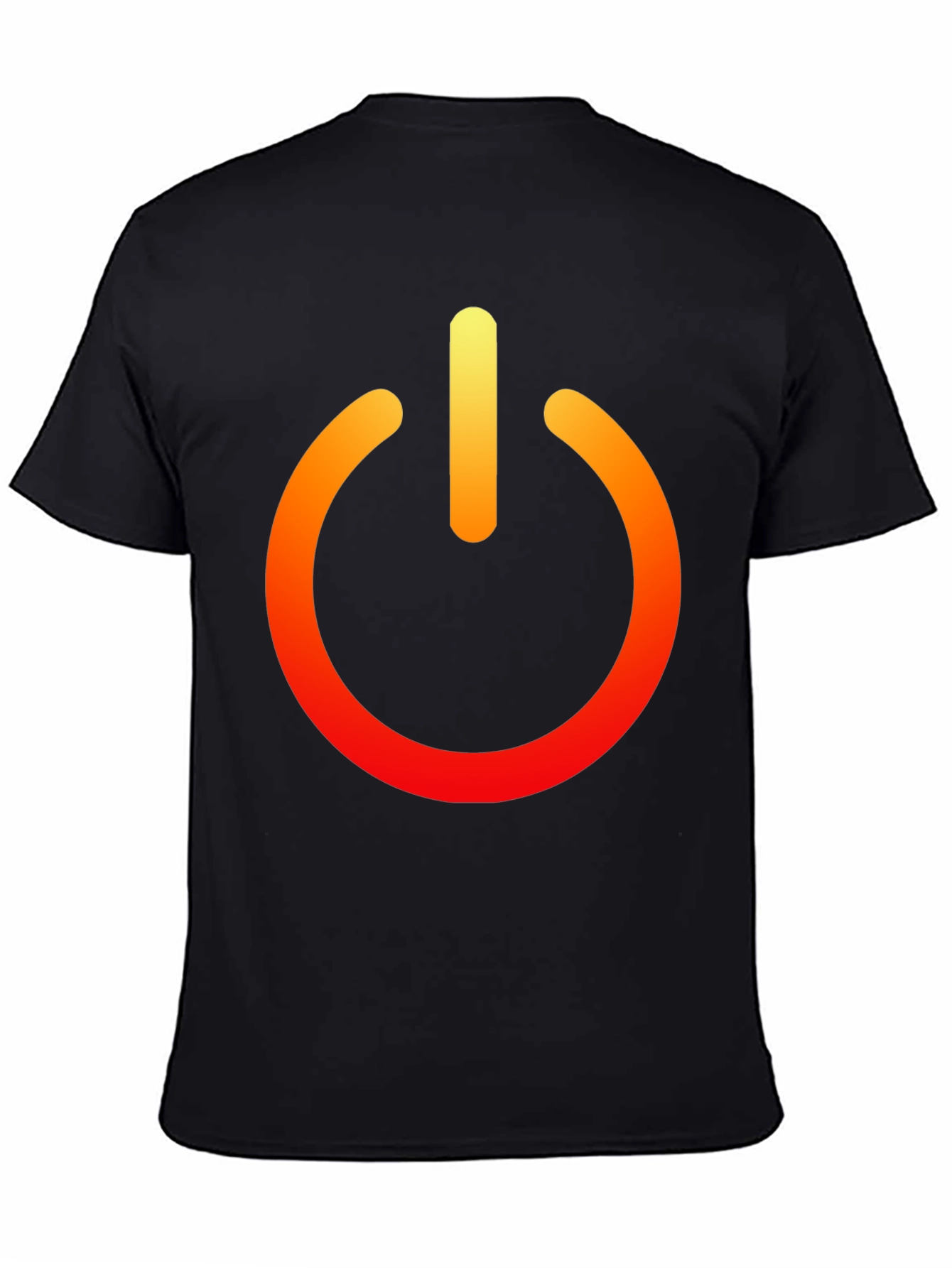 Black Power On Black Tee - Bold Graphic T-Shirt view 4