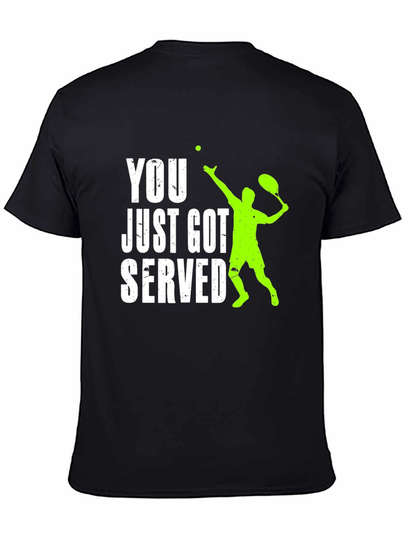 Funny Tennis Serve Graphic T-Shirt - 4