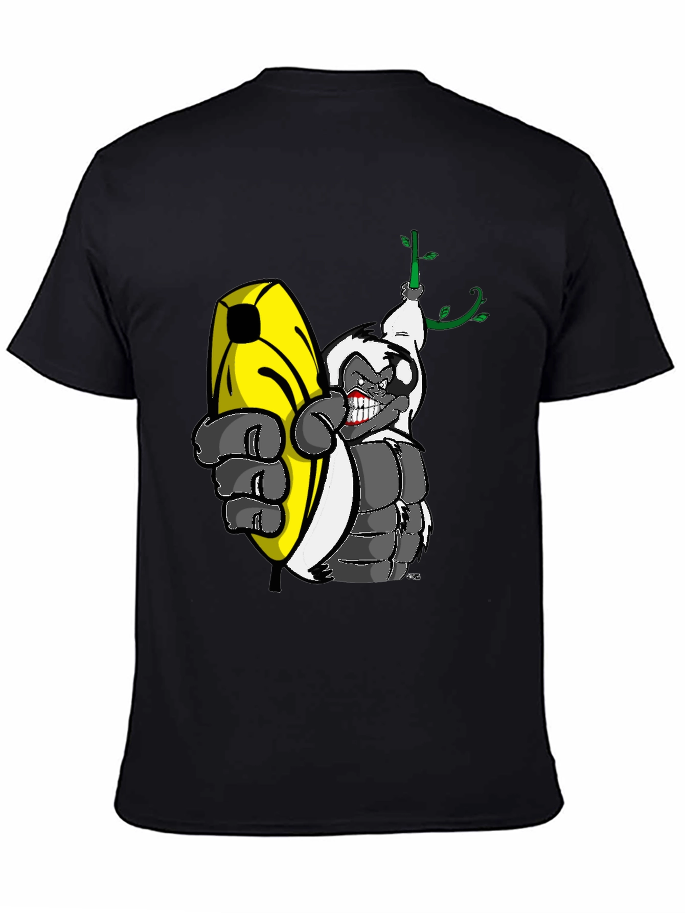 Black Banana Loving Gorilla Graphic Tee view 4