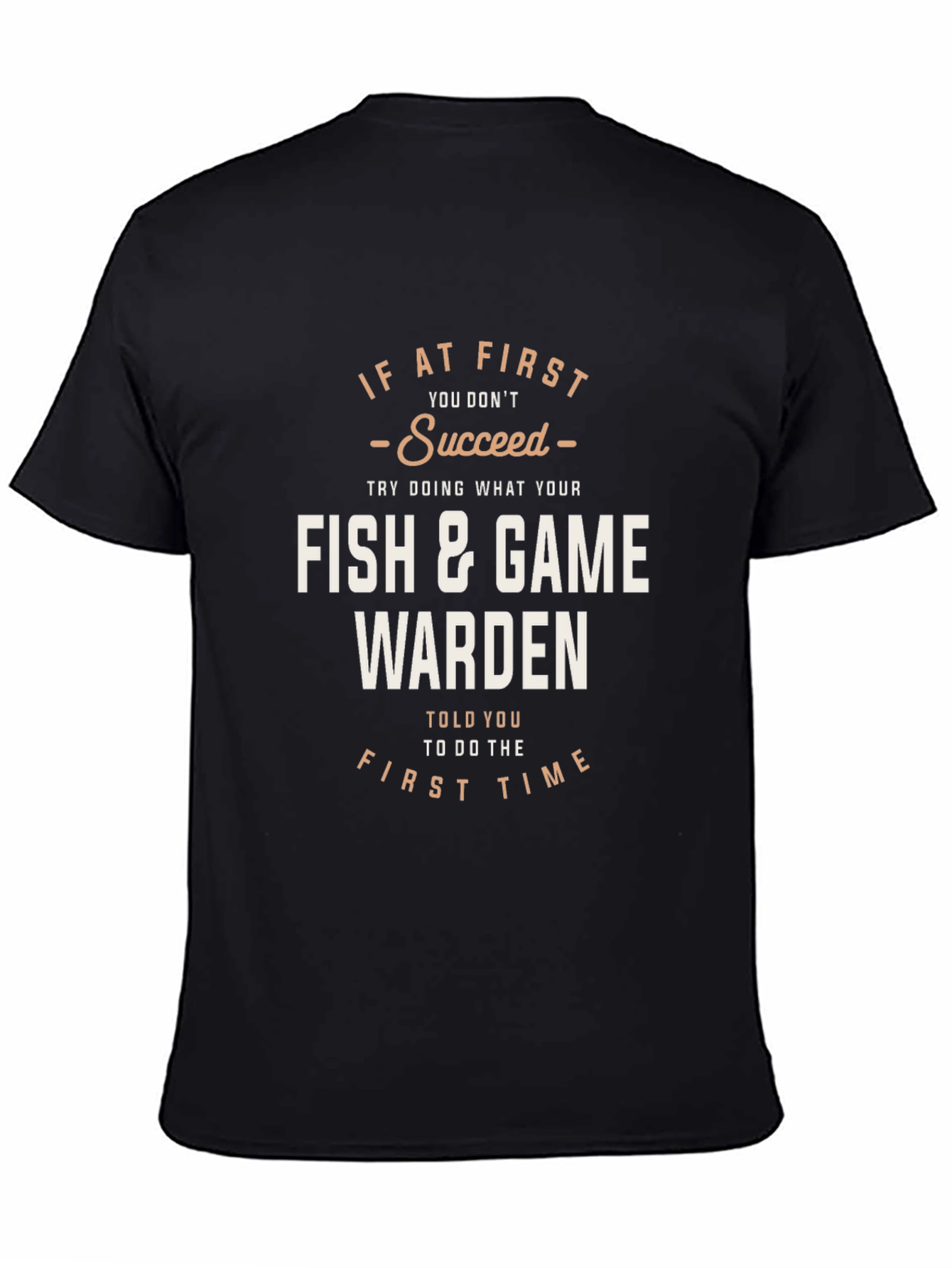 Black Fish & Game Warden Graphic Tee view 4
