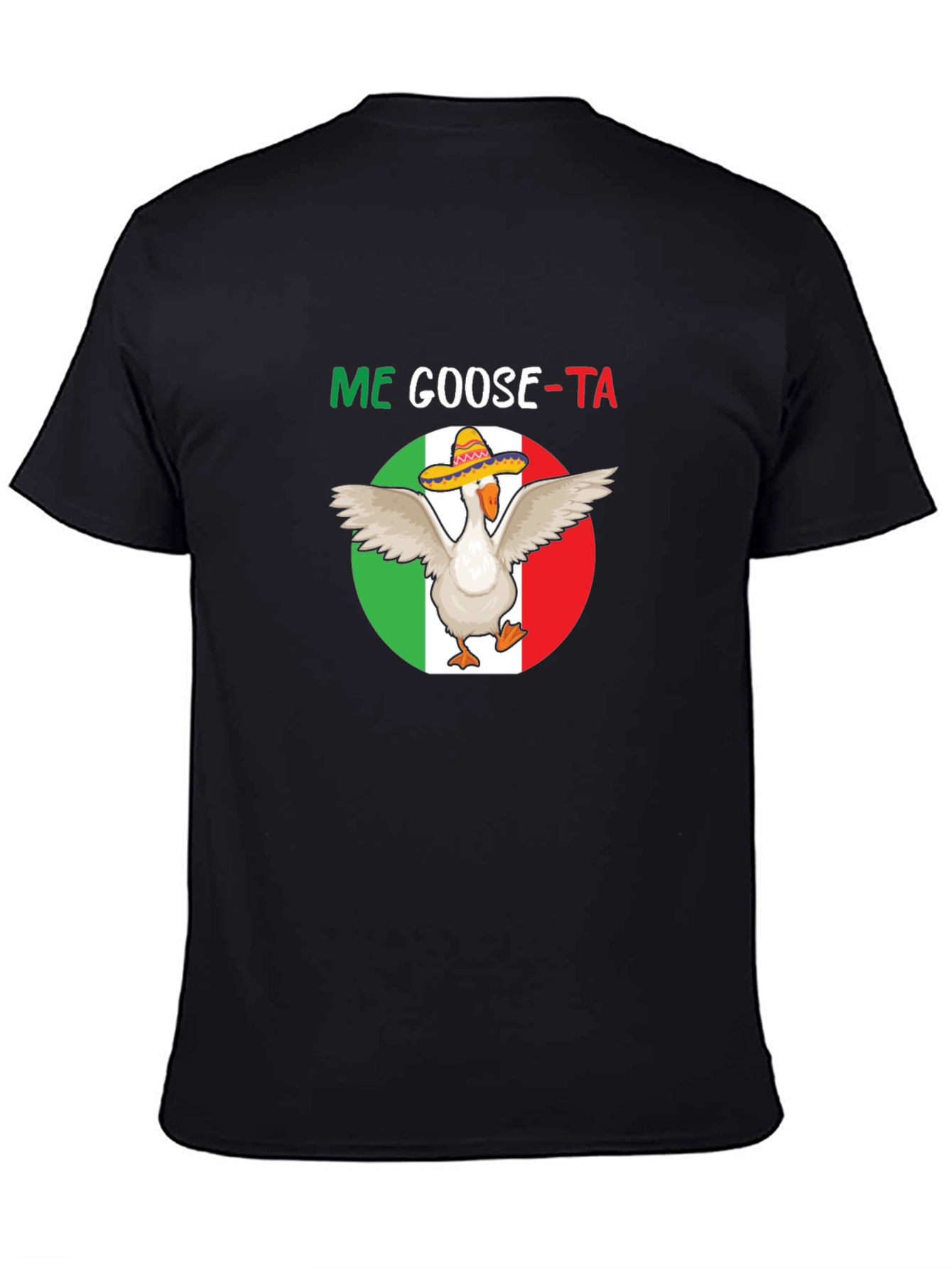 Black Me Goose-ta T-Shirt view 4