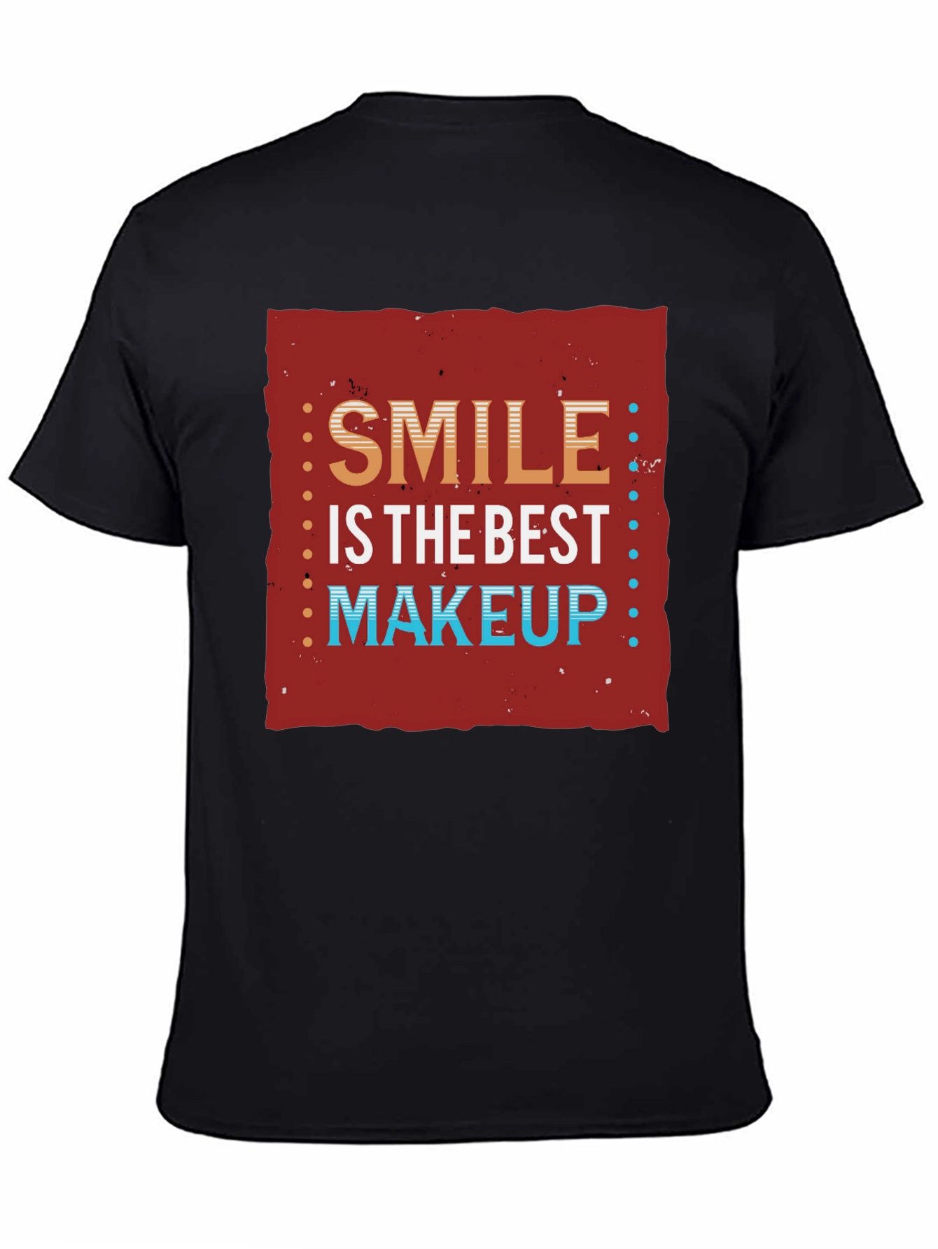 Black Smile is the Best Makeup Graphic T-Shirt view 4