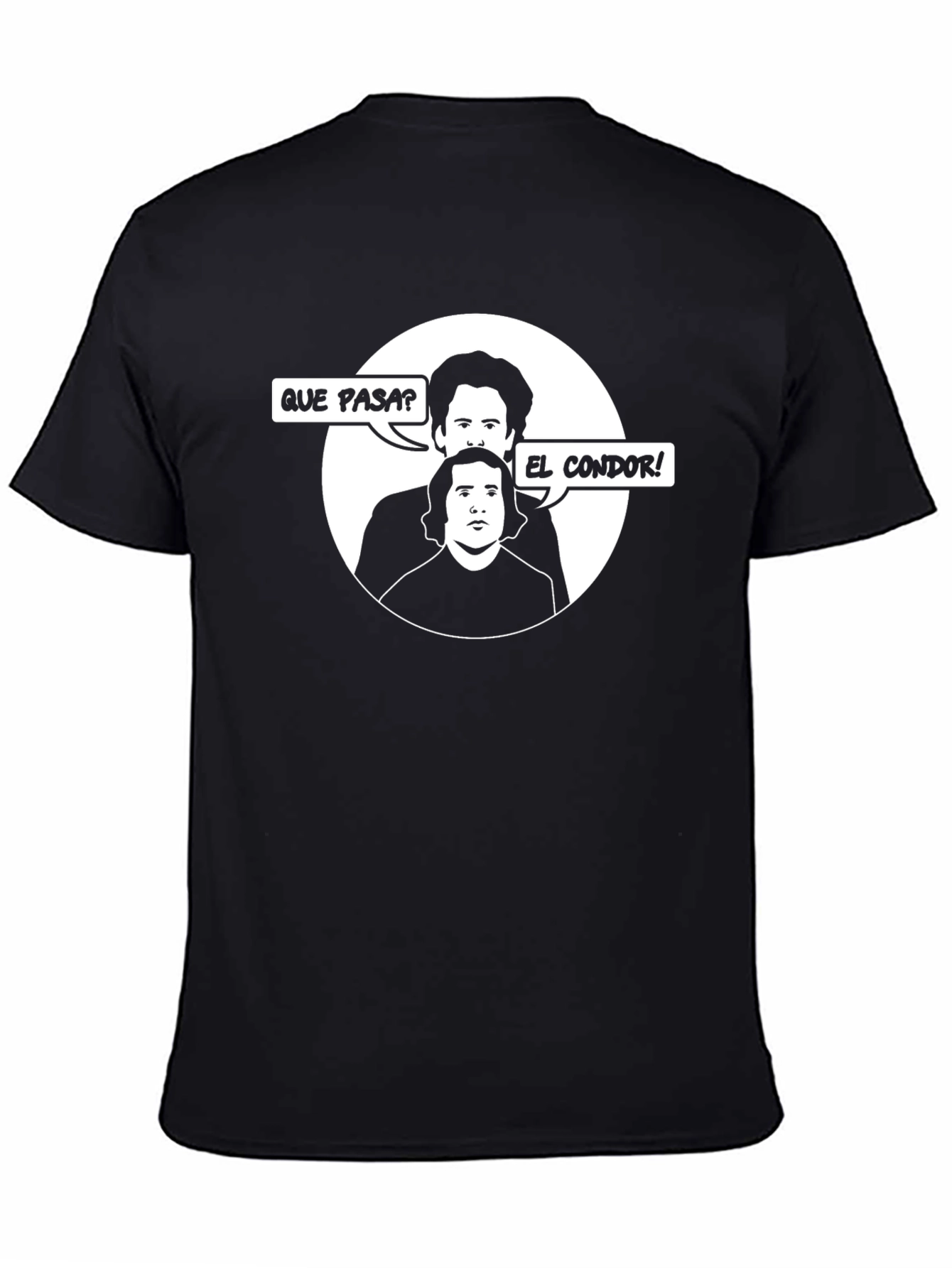 Black Que Pasa El Condor T-Shirt view 4