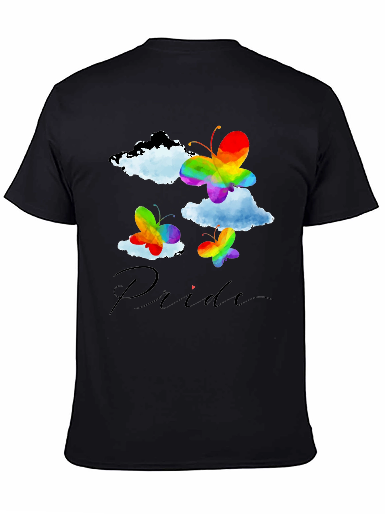 Black Pride Butterfly Graphic Tee - Celebrate Love! view 4