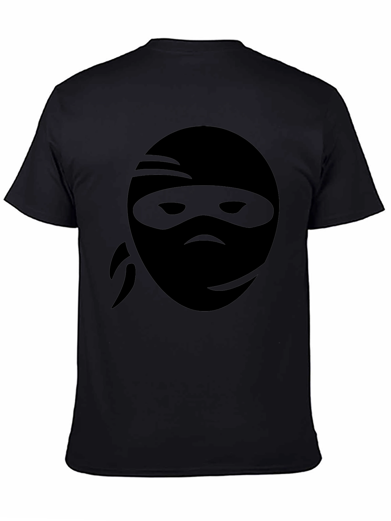 Black Ninja Graphic Tee - Stealth Style view 4
