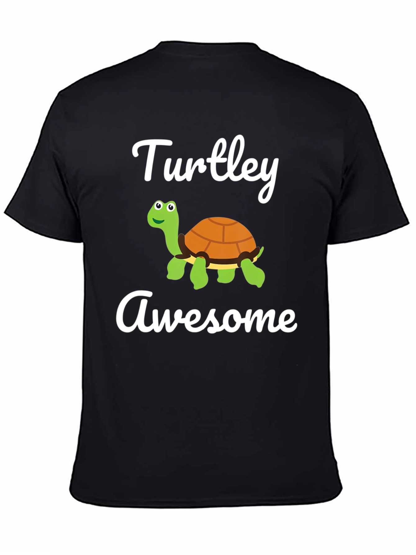 Black Turtle Turtle Awesome T-Shirt view 4