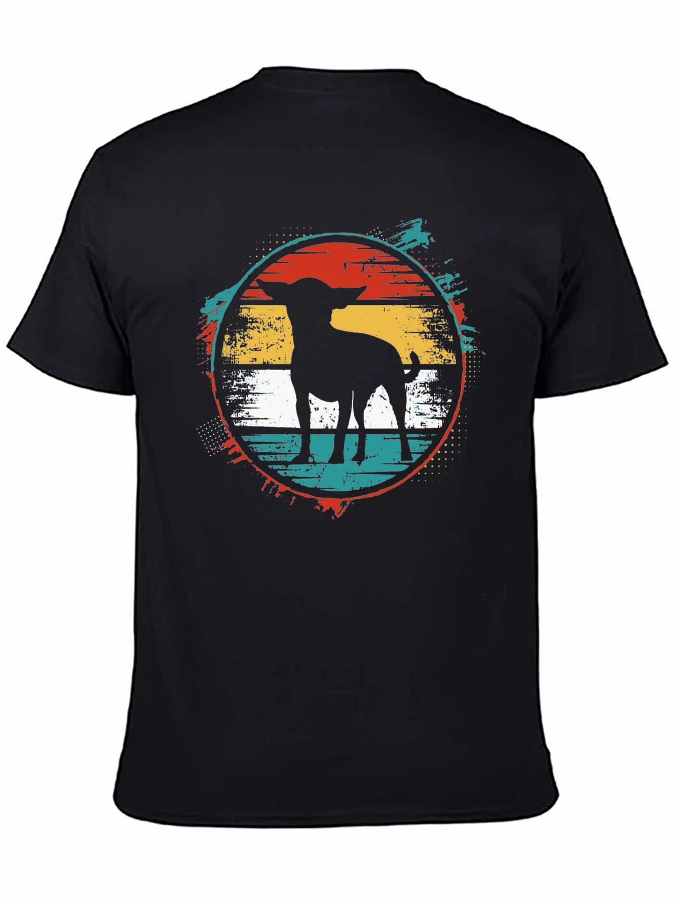 Retro Dog Silhouette Tee - 4