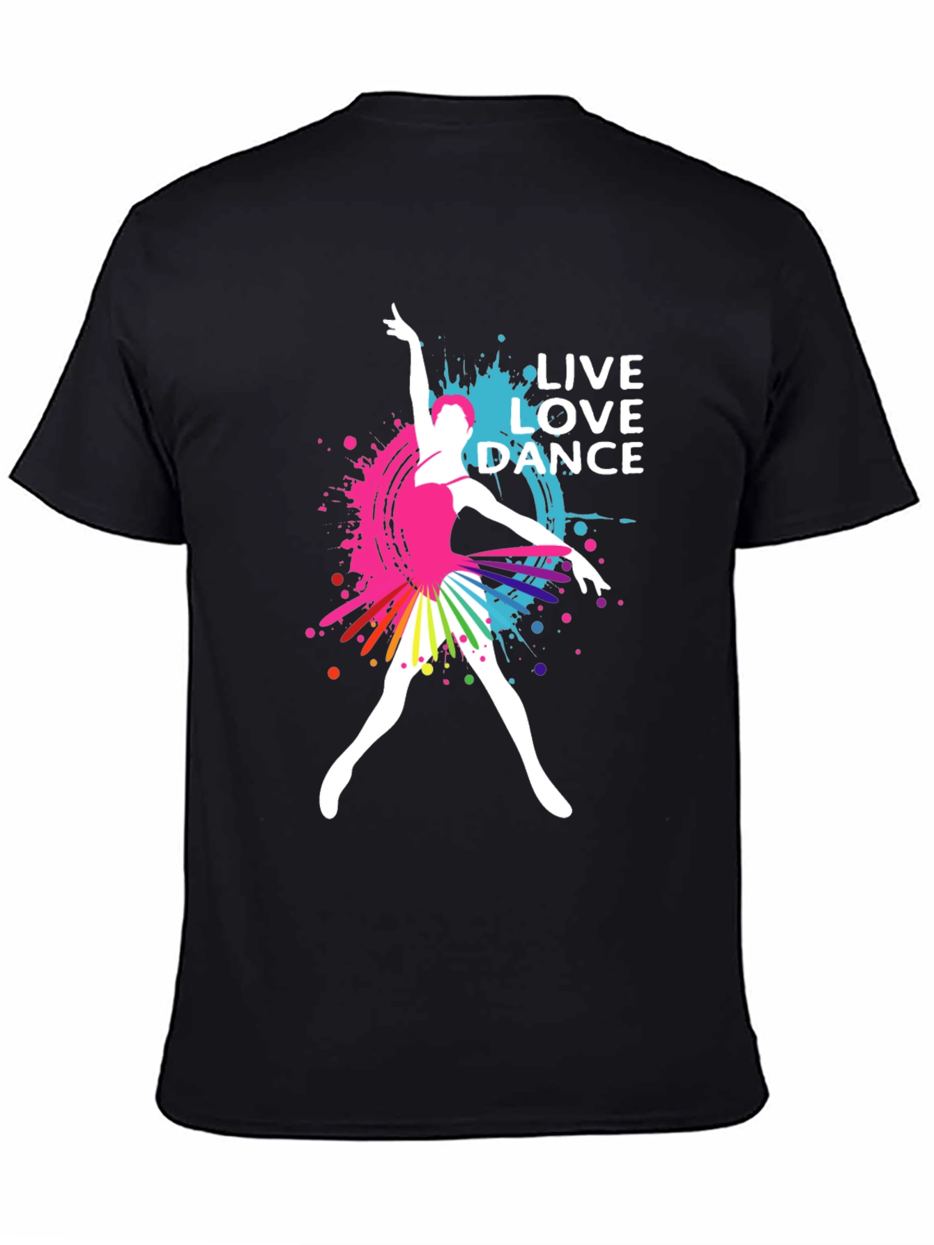Black Live Love Dance T-Shirt view 4