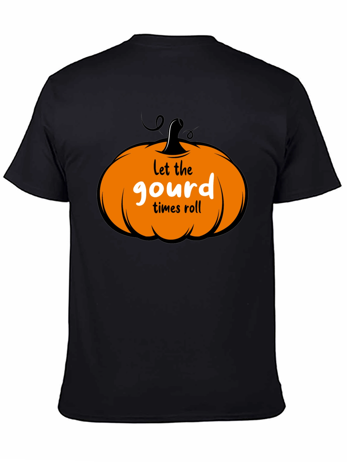 Let The Gourd Times Roll Black T-shirt - 4
