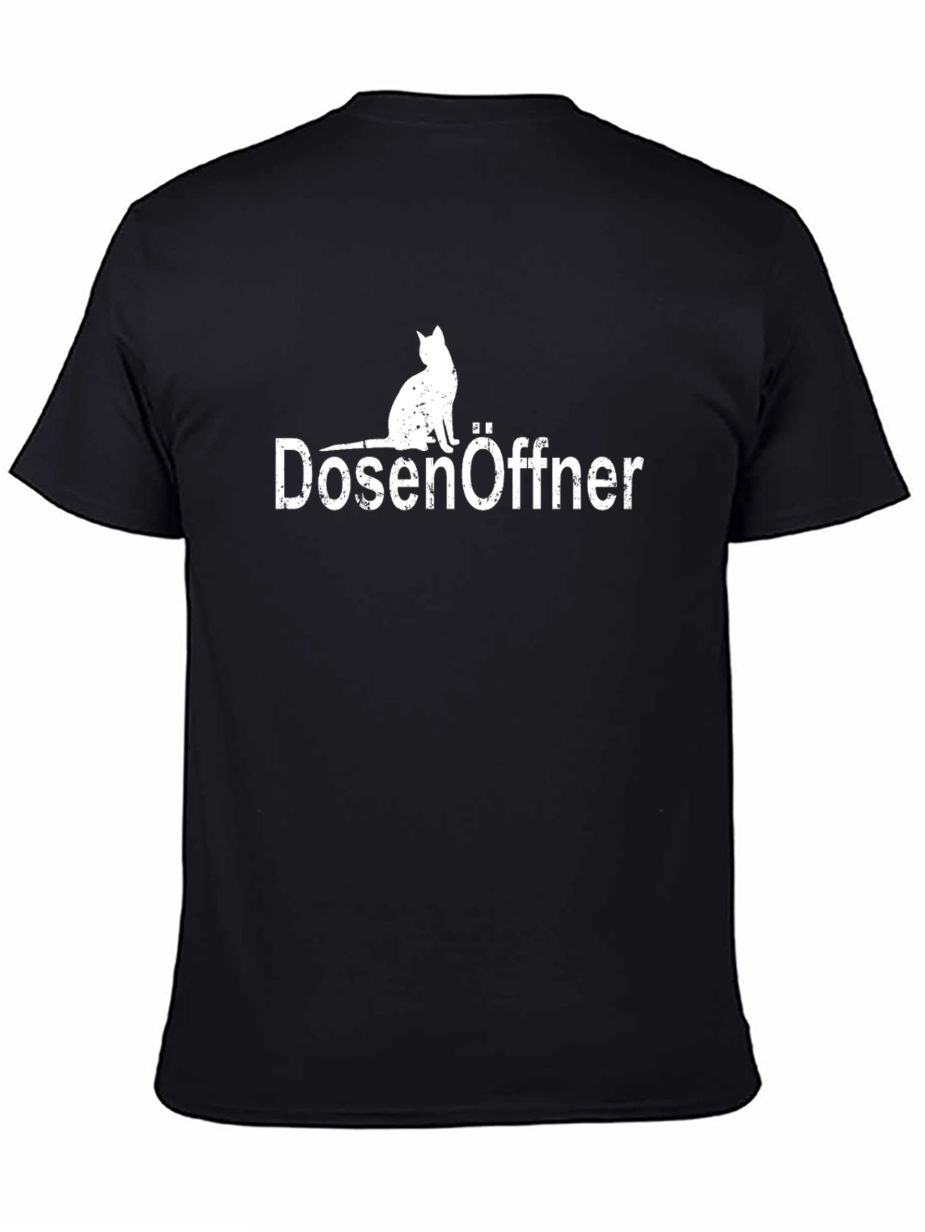 Dosenöffner Cat T-Shirt - Funny German Humor Tee - 4