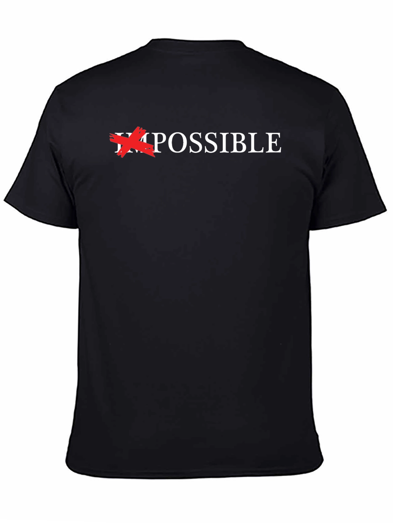 Black Impossible Possible T-Shirt view 4