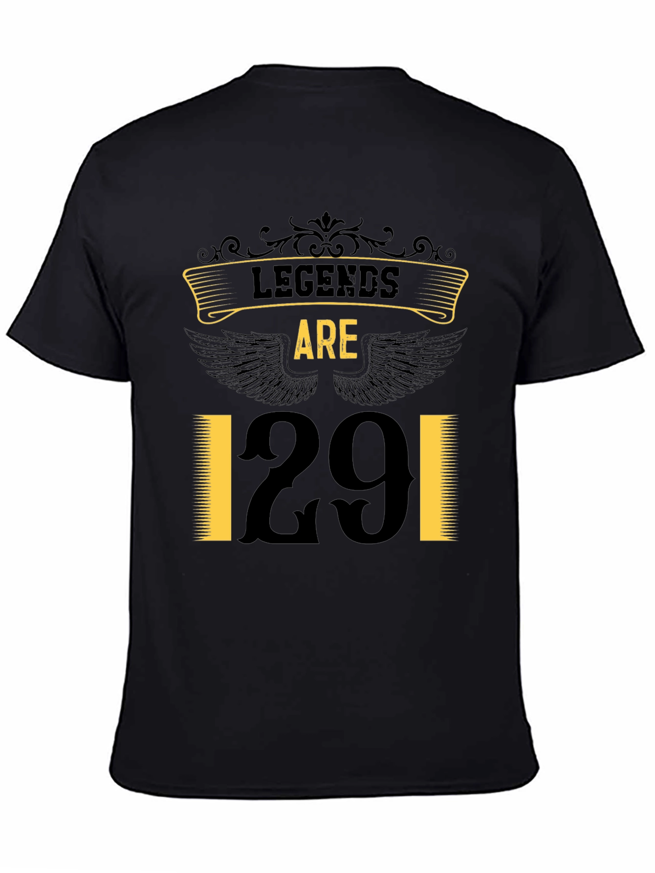 Black Legends Are 29 T-Shirt view 4