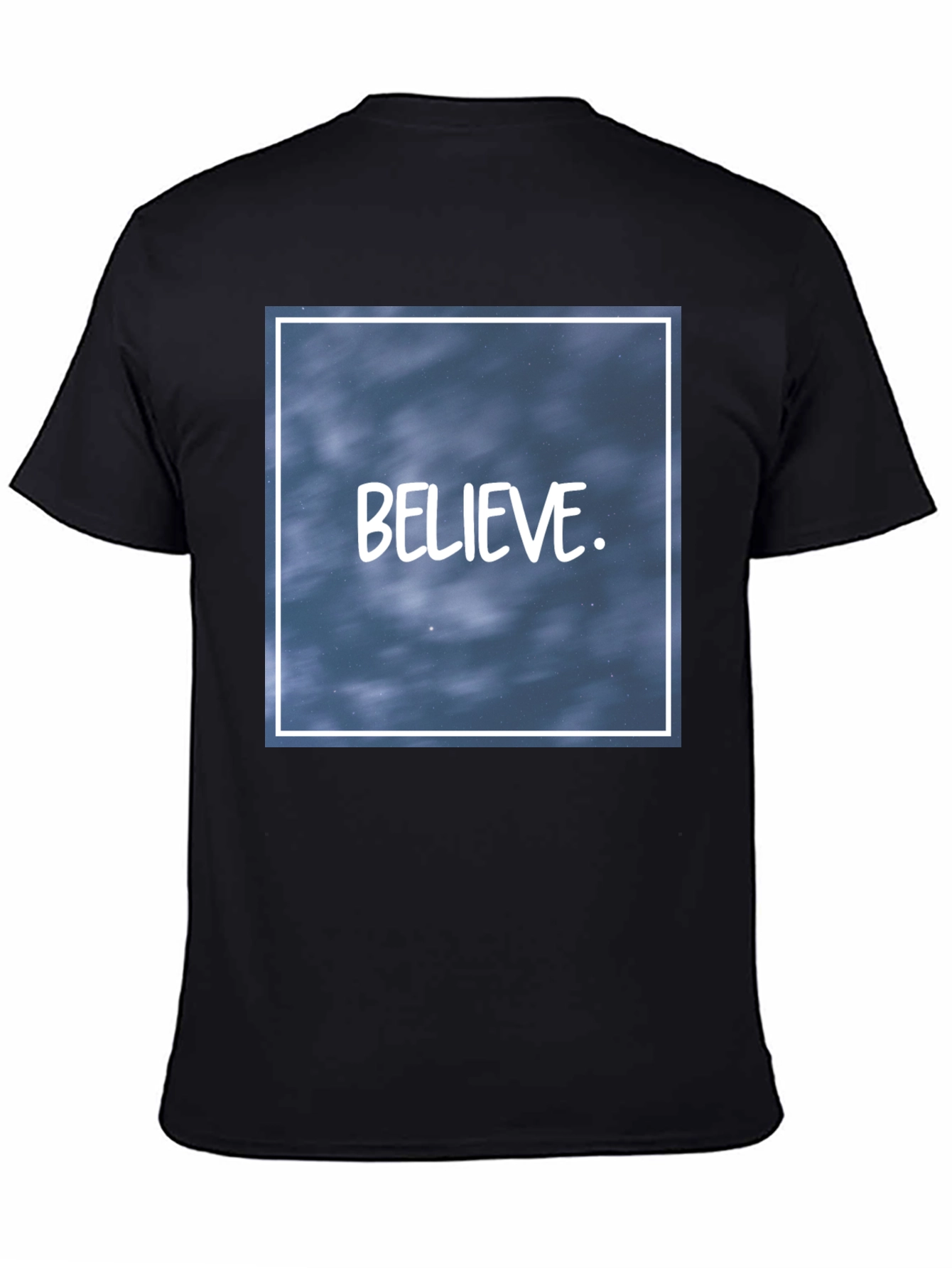 Black Believe Graphic T-Shirt - Stylish Comfort view 4