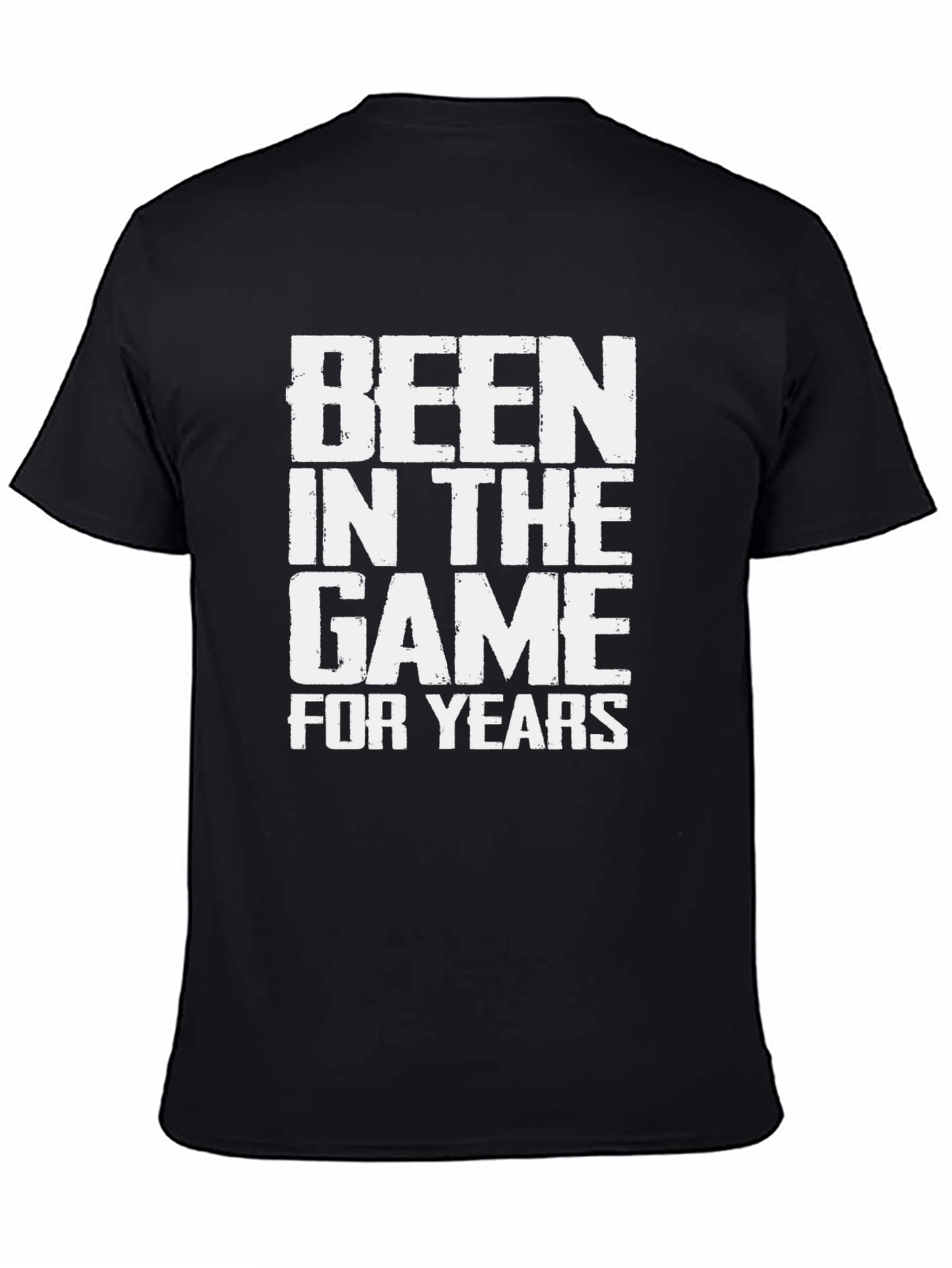 Black Been in the Game Tee - Mens Black T-Shirt view 4