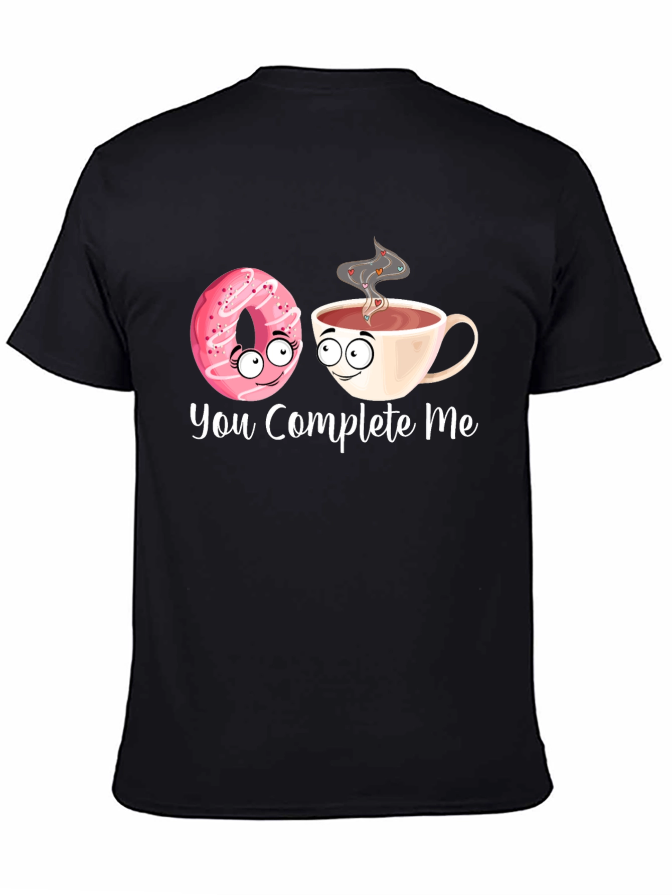 Black You Complete Me T-Shirt view 4
