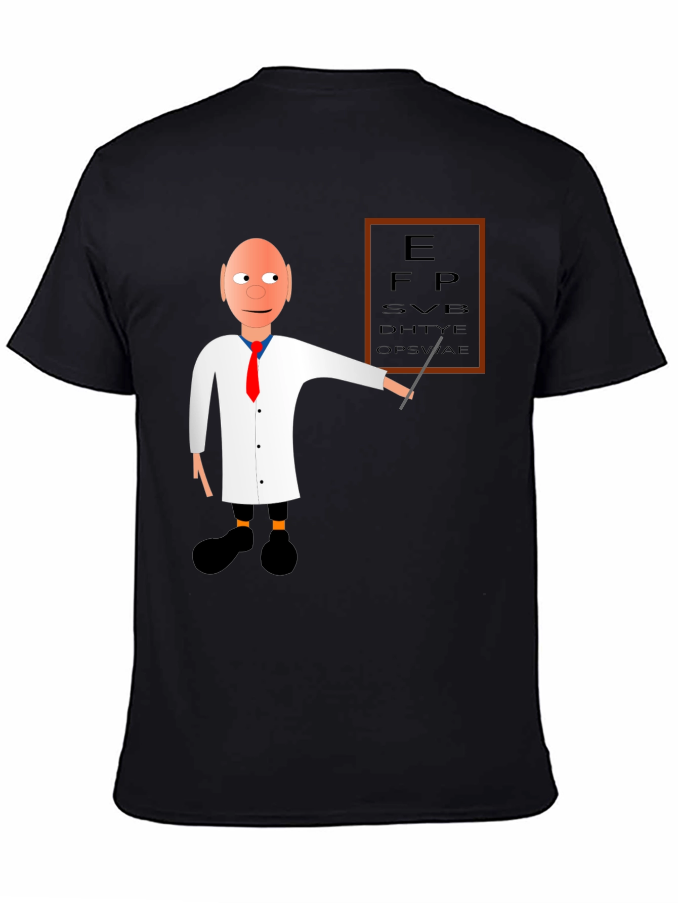 Black Eye Doctor T-Shirt Funny Optometrist Tee view 4