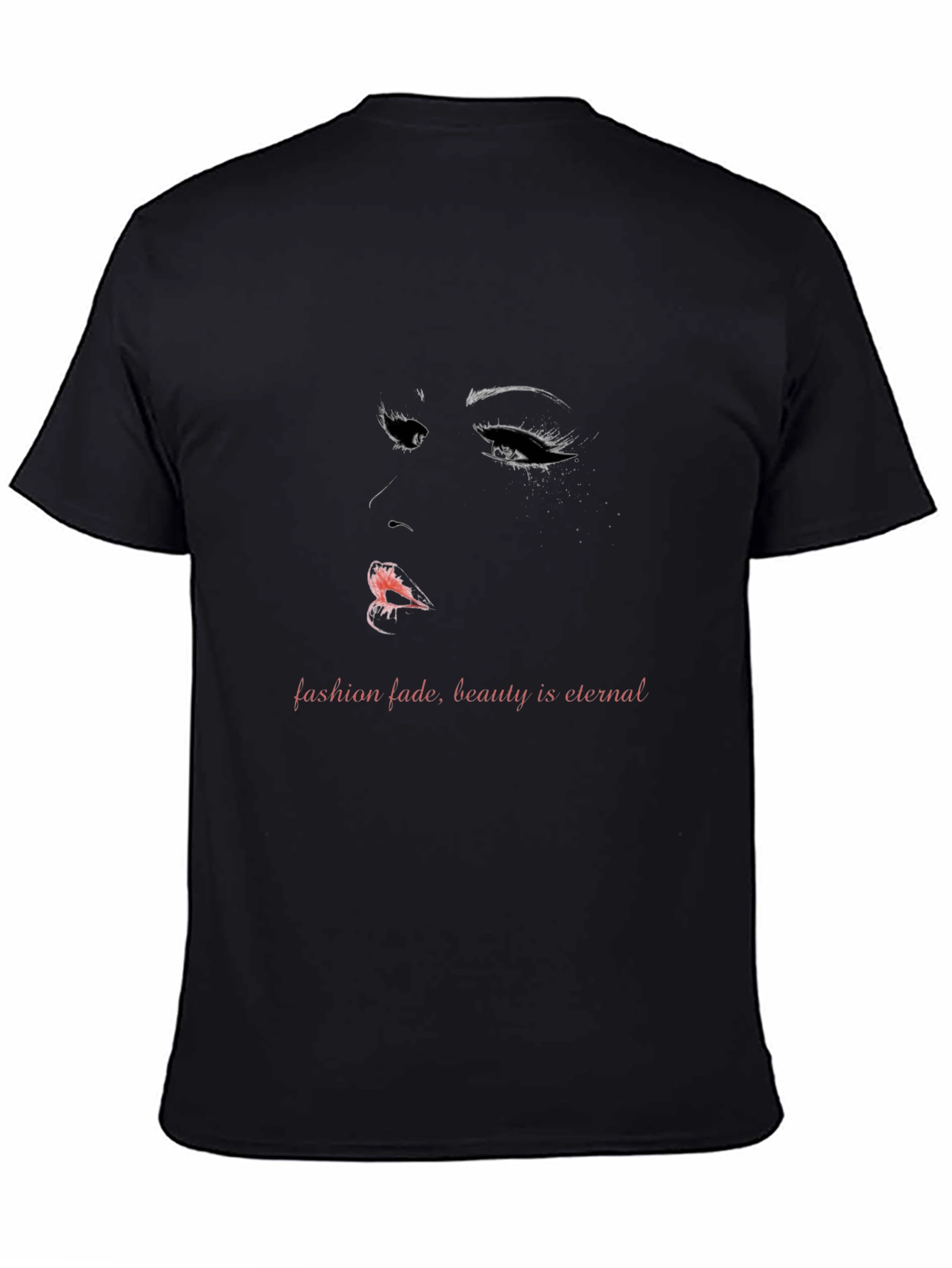 Black Eternal Beauty Graphic Tee - Fashion Statement view 4