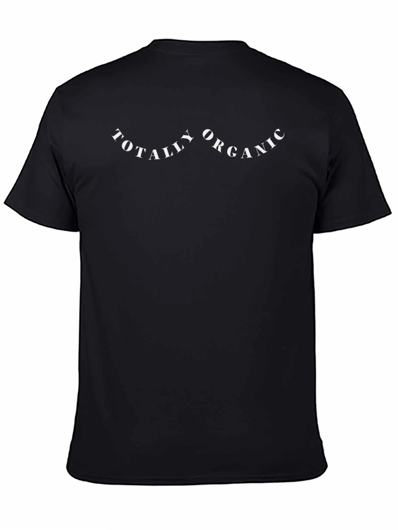 Black Totally Organic Black T-Shirt view 4