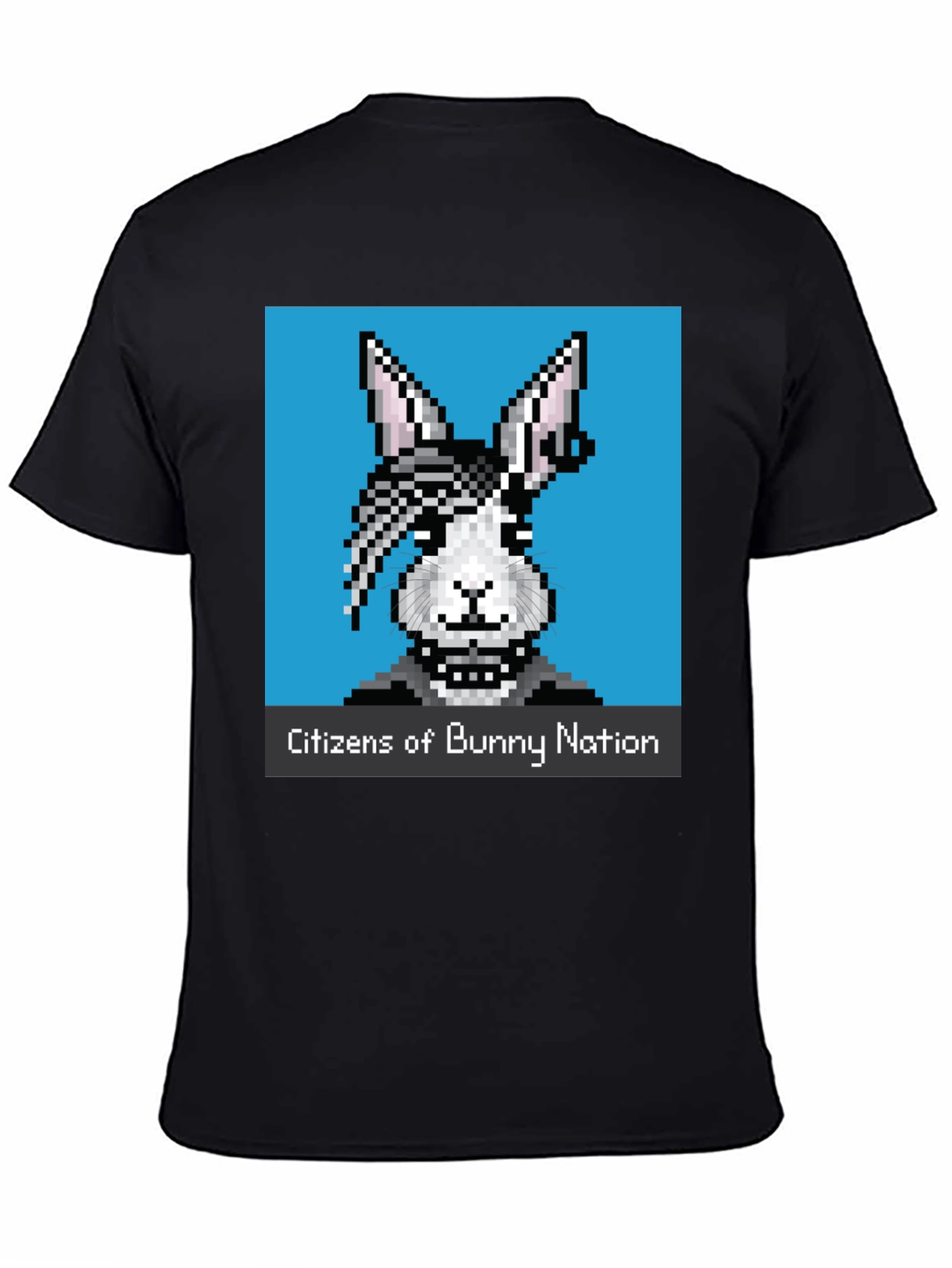 Black Citizens of Bunny Nation Graphic Tee view 4