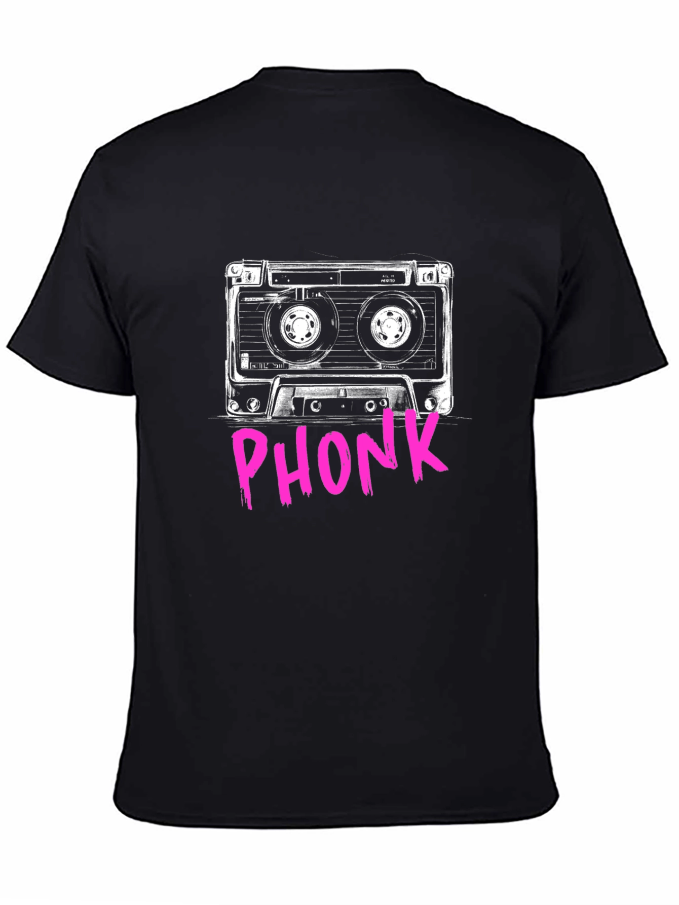 Phonk Cassette Tape Graphic T-Shirt - 4