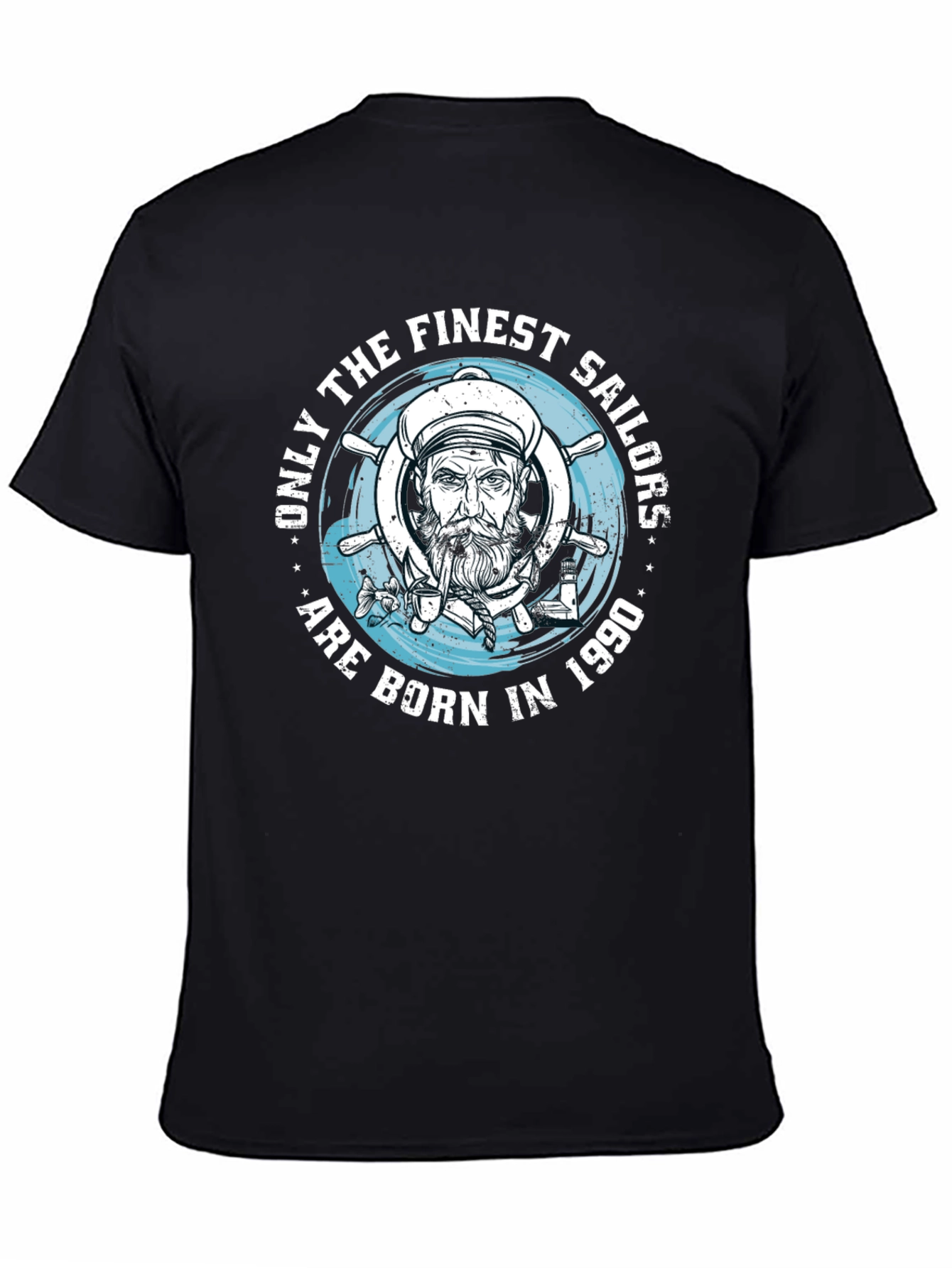 Finest Sailors Born in 1990 Graphic Tee - 4